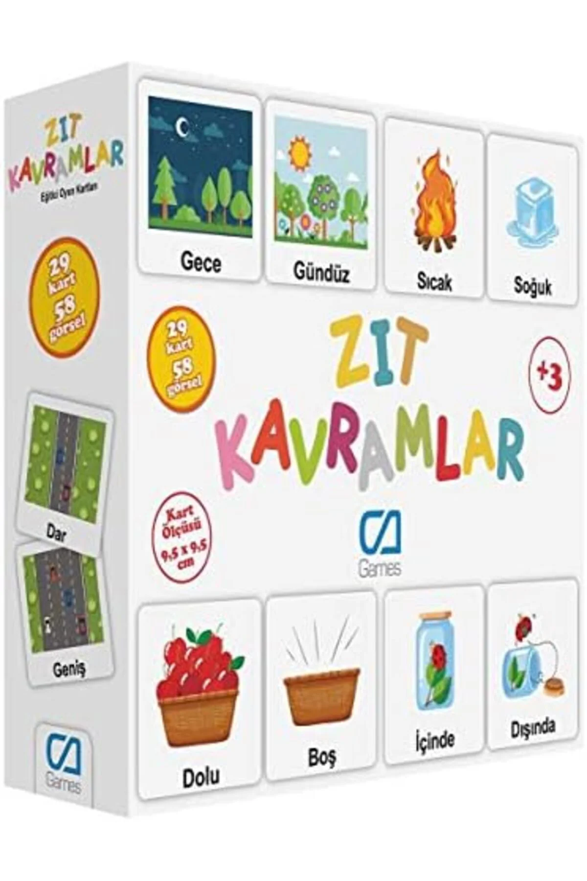 TTKTEKNOLOJİ Eğitici Puzzle, Zit Kavramlar TTKTEKNOLOJİ 395519 TTKTEKNOLOJİ Eğitici Puzzle, Zit Kavramlar TTKTEKNOLOJİ 395519