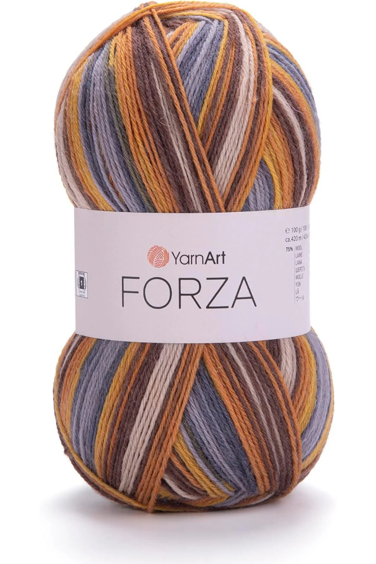 TTKTEKNOLOJİ El Örgü İpi FORZA, 2504, 5x100 gr KRK 395519