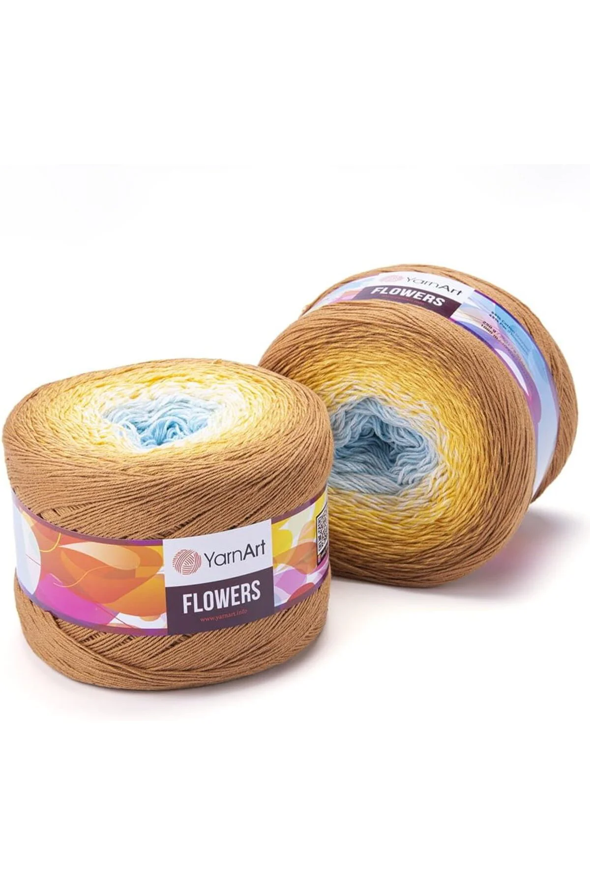 TTKTEKNOLOJİ El Örgü İpi FLOWERS, 309, 2x250 gr KRK 395519