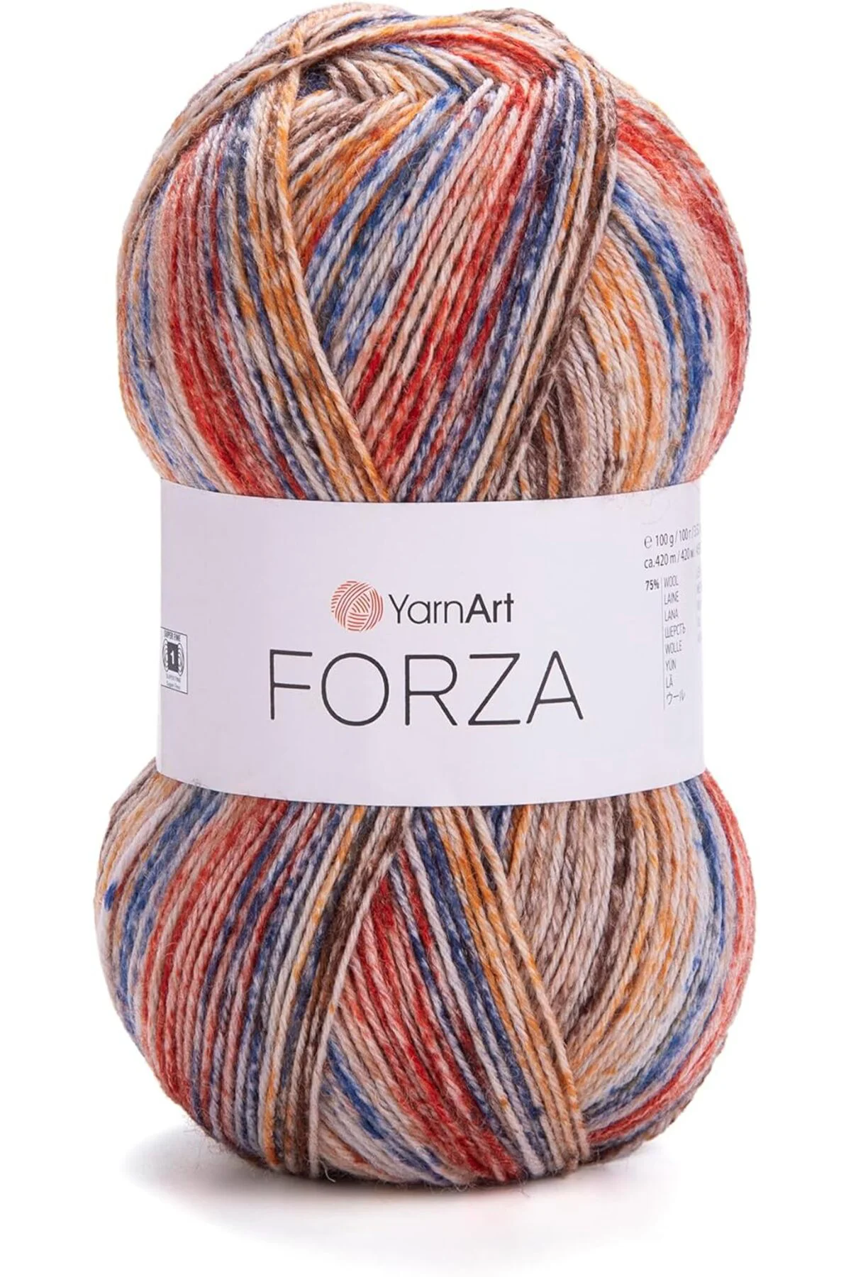 TTKTEKNOLOJİ El Örgü İpi FORZA, 2602, 5x100 gr KRK 395519