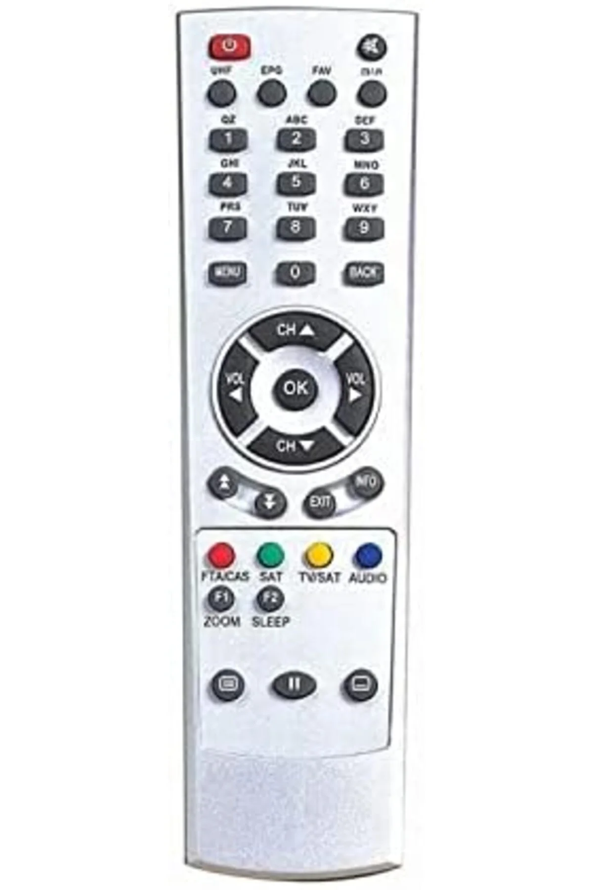 TTKTEKNOLOJİ Elton Uydu Alıcılı Led Televizyon Kumandası Kırmızı TTKTEKNOLOJİ Elton Uydu Alıcılı Led Televizyon Kumandası Kırmızı