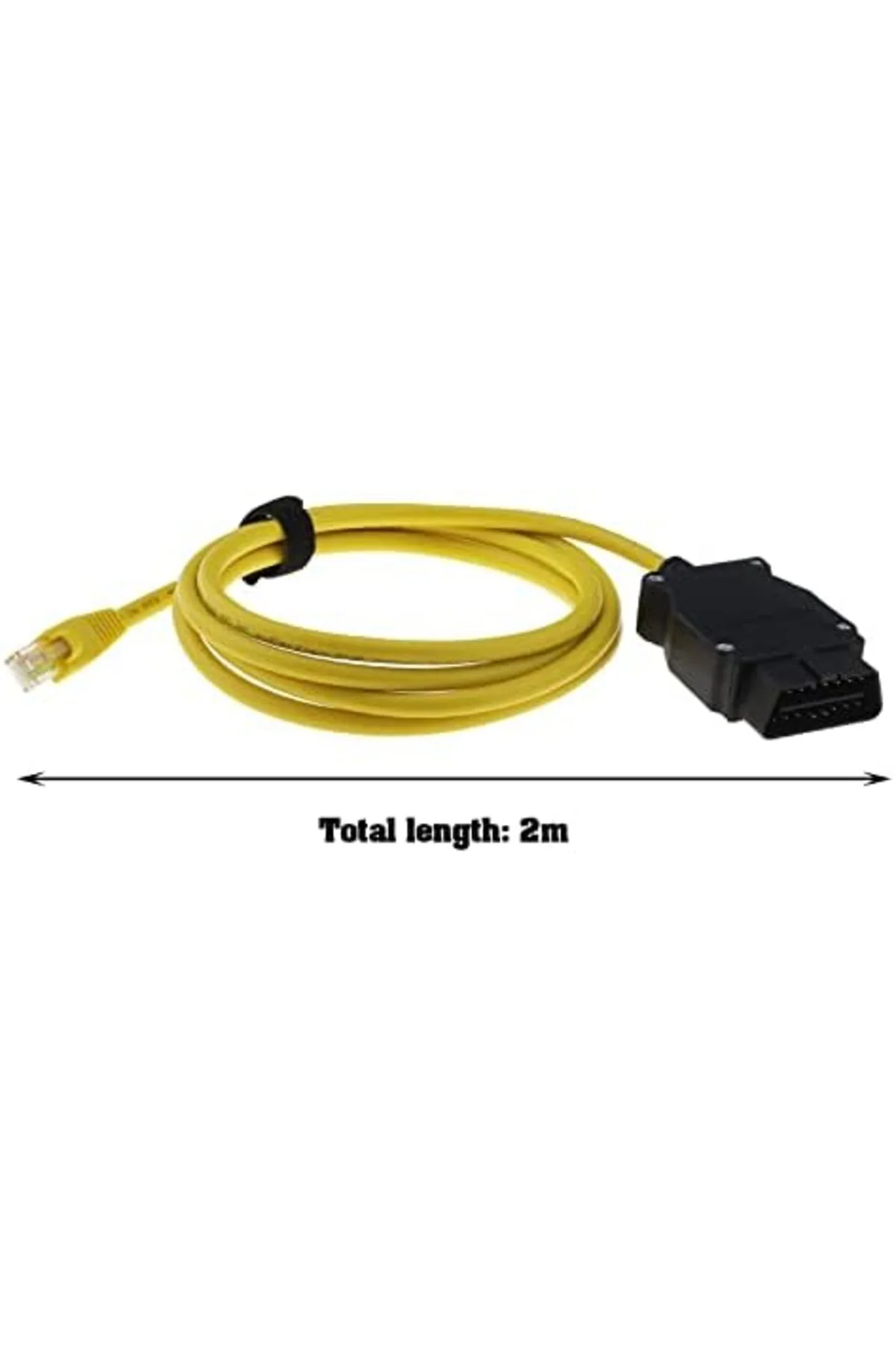 TTKTEKNOLOJİ Enet OBD2 Kablosu 2M Ethernet Kablosu Ethernet Konne