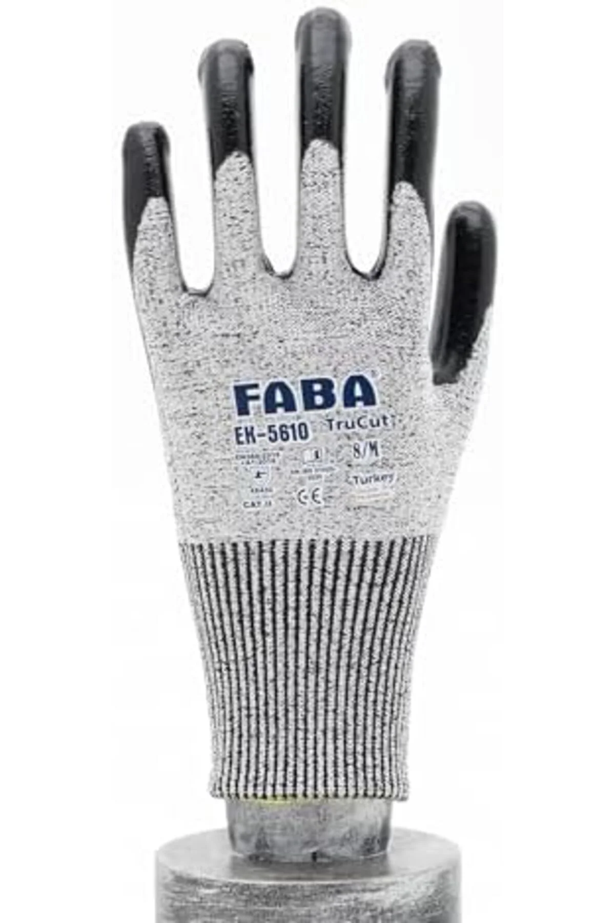 TTKTEKNOLOJİ Faba EK-5610 Trucut Kesilmeye Dirençli Eldiven-XL KR