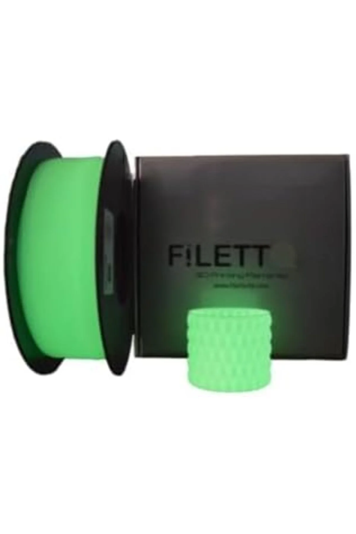 TTKTEKNOLOJİ Filetto Pla+ Filament 1.75mm 1 Kg - Glow Yeşil TTKTE