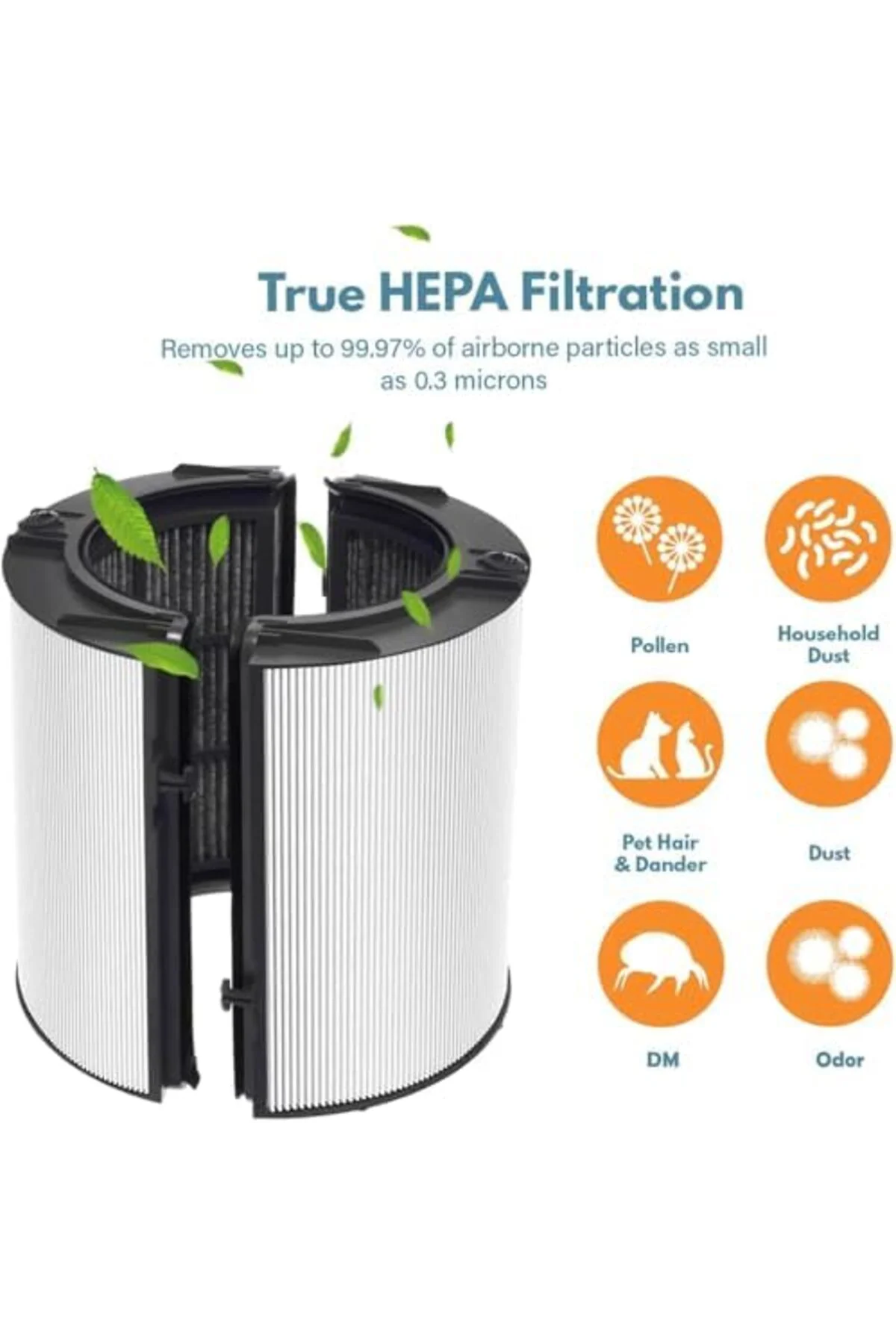 TTKTEKNOLOJİ Filtre + Karbon Filtre ile Uyumlu HP04 TP04 DP04 PH0