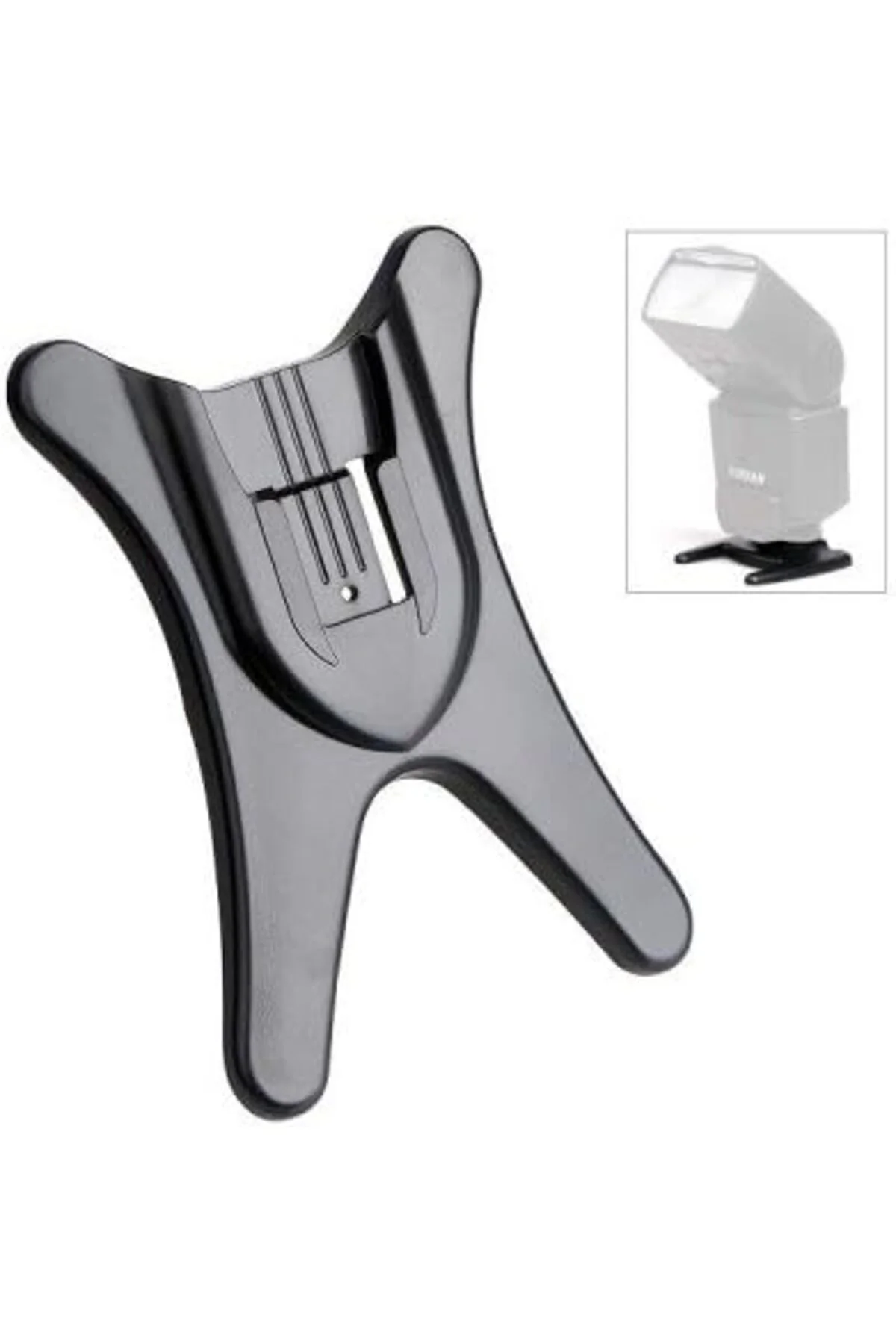 TTKTEKNOLOJİ Flaş Ayağı, Hot Shoe Bracket Standart Flaşlar İçin T