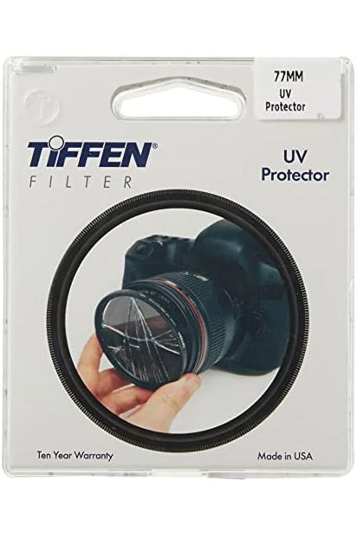 TTKTEKNOLOJİ Fotoğraf/Video Filtresi 77 mm UV Protector Filtre TT