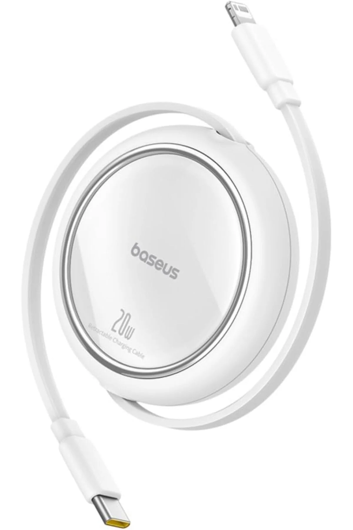 TTKTEKNOLOJİ Free2Pull Mini Makaralı Type-C to Lightning 20W Kabl