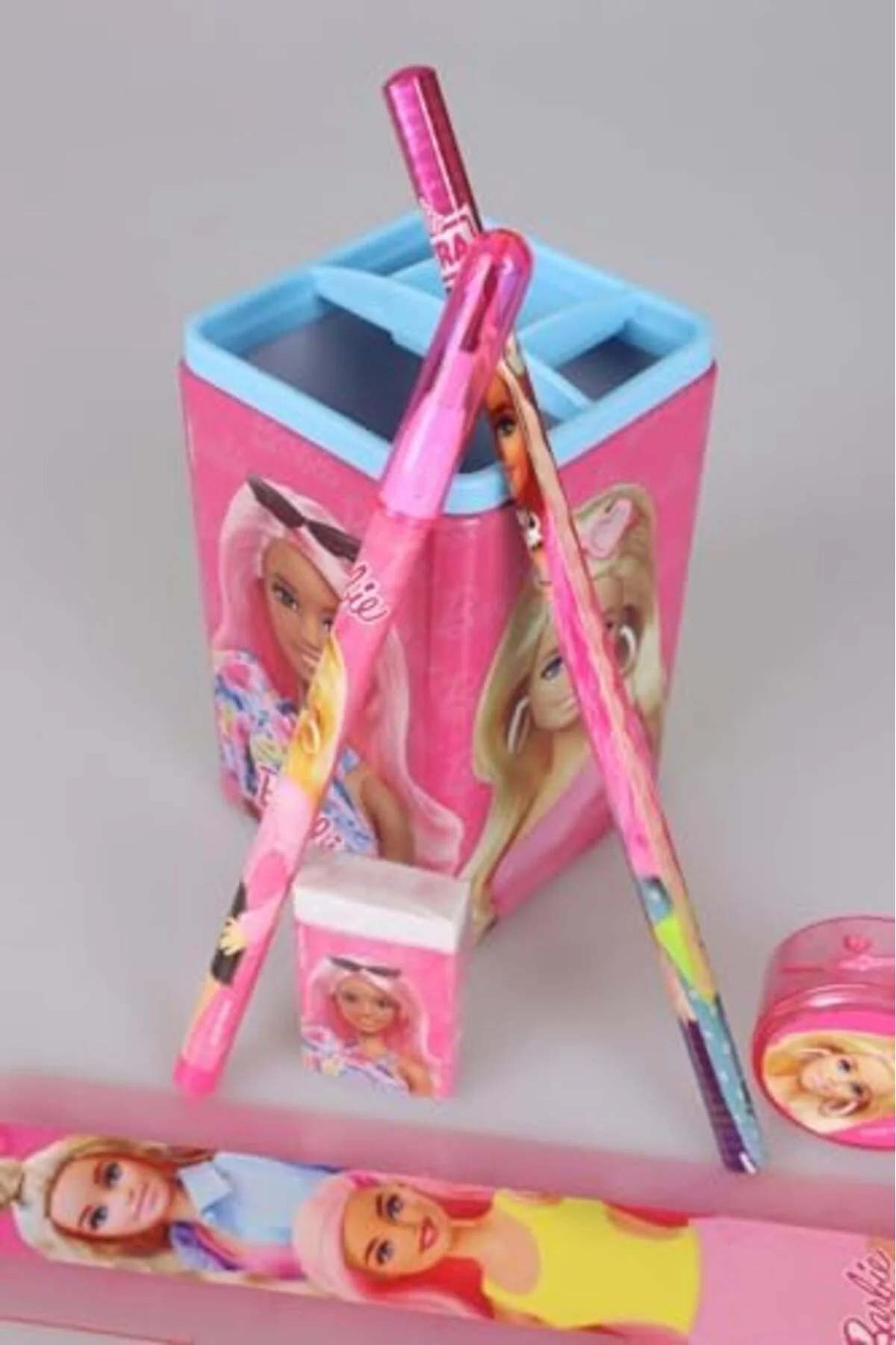 TTKTEKNOLOJİ Full Metal Kalemlık Masaüstü Organizer Kırtasiye Set