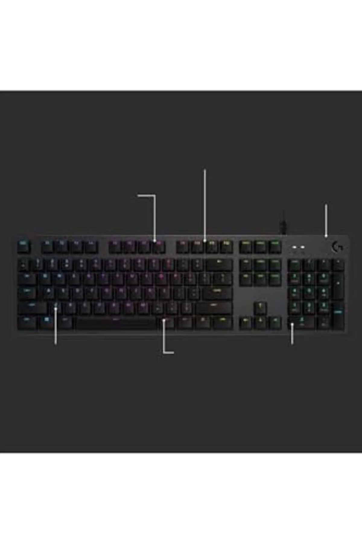 TTKTEKNOLOJİ G512 Kablolu Mekanik Gaming (Oyuncu) Klavye - 920-00