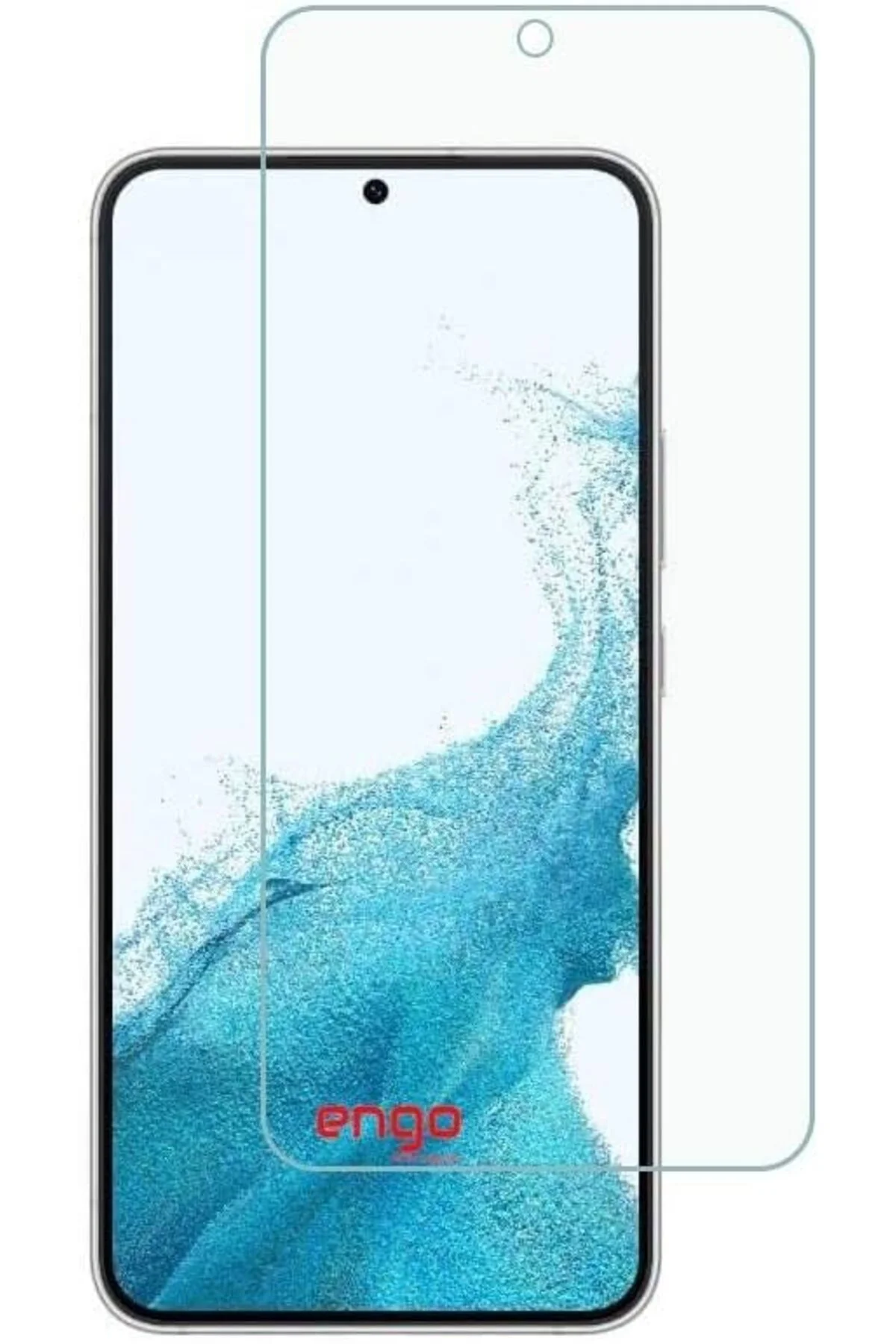 TTKTEKNOLOJİ Galaxy S22 Ekran Koruyucu 9H Parlak Şeffaf TTKTEKNOL