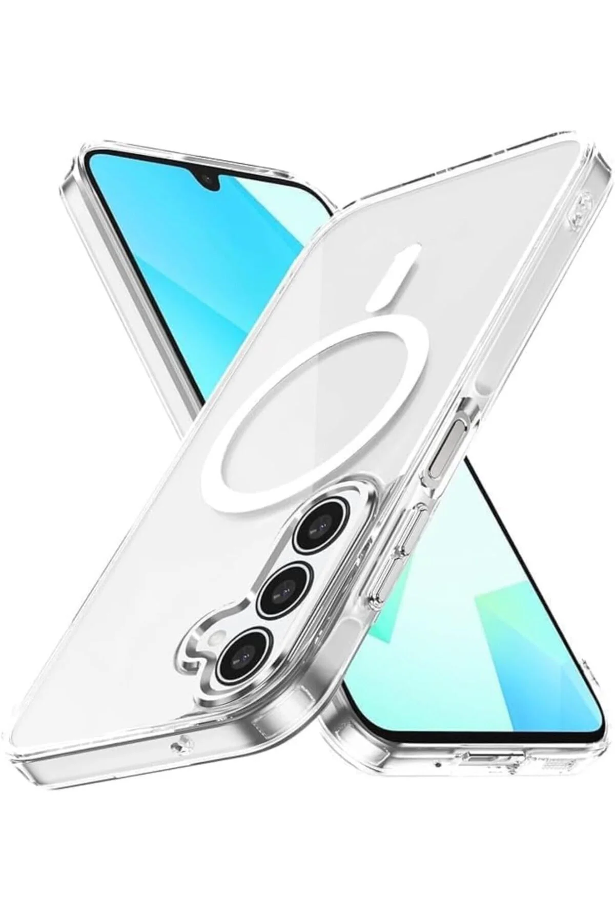 TTKTEKNOLOJİ Galaxy A26 Kılıf Kablosuz Şarj Destekli Şeffaf Silik TTKTEKNOLOJİ Galaxy A26 Kılıf Kablosuz Şarj Destekli Şeffaf Silik