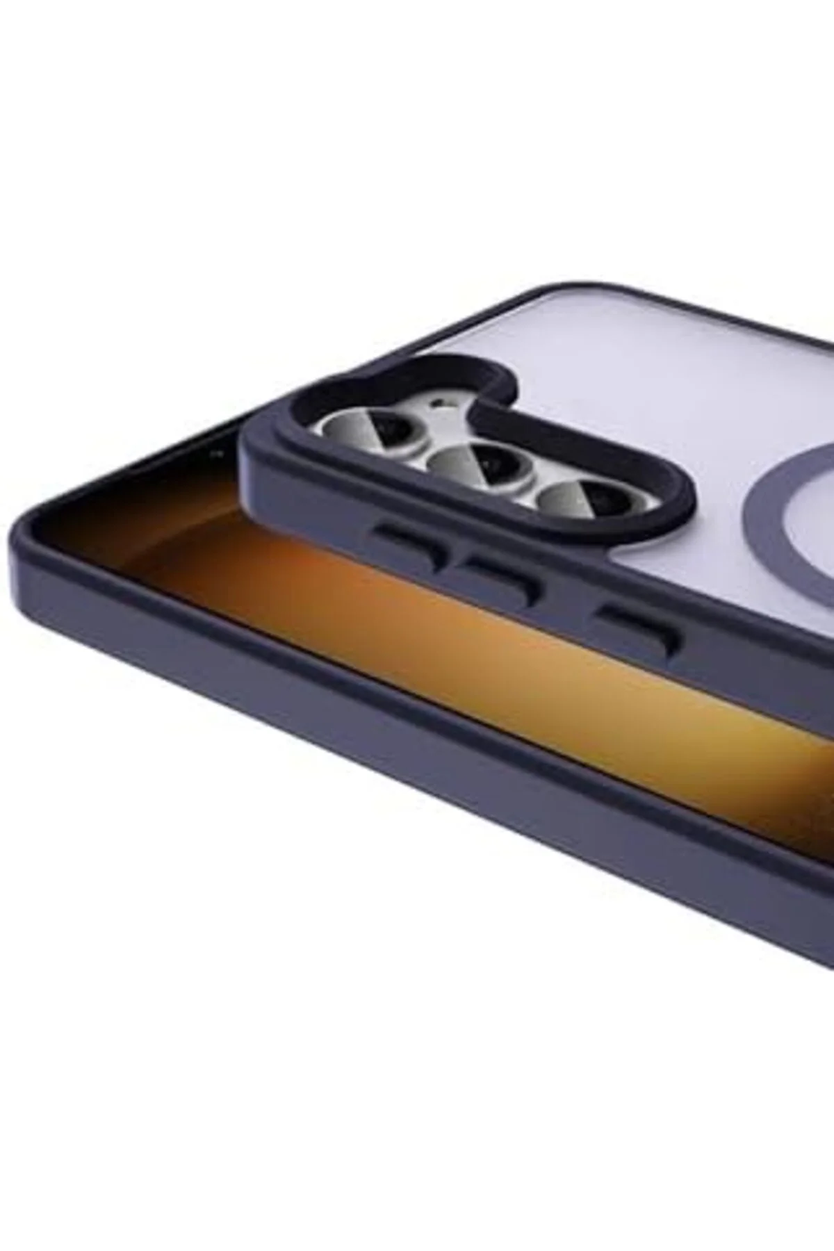 TTKTEKNOLOJİ Galaxy S23 Uyumlu MagSafe Destekli Kılıf – Mat Arka TTKTEKNOLOJİ Galaxy S23 Uyumlu MagSafe Destekli Kılıf – Mat Arka