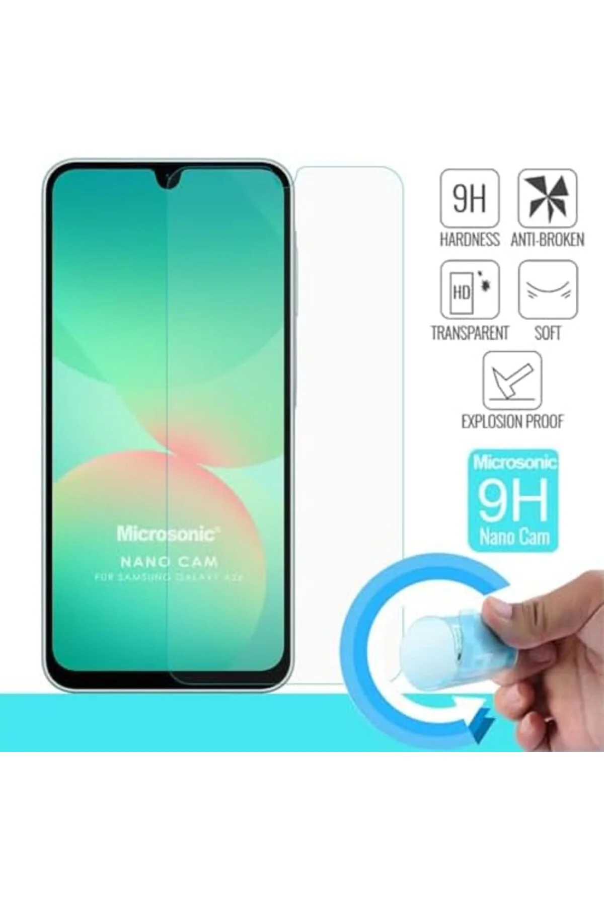 TTKTEKNOLOJİ Galaxy A26 Glass Cam Ekran Koruyucu [Galaxy A26 ile TTKTEKNOLOJİ Galaxy A26 Glass Cam Ekran Koruyucu [Galaxy A26 ile