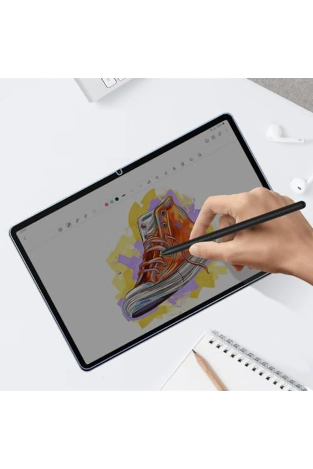 TTKTEKNOLOJİ Galaxy Tab S9 FE 10.9 inç ile Uyumlu Hayalet Ekran K TTKTEKNOLOJİ Galaxy Tab S9 FE 10.9 inç ile Uyumlu Hayalet Ekran K
