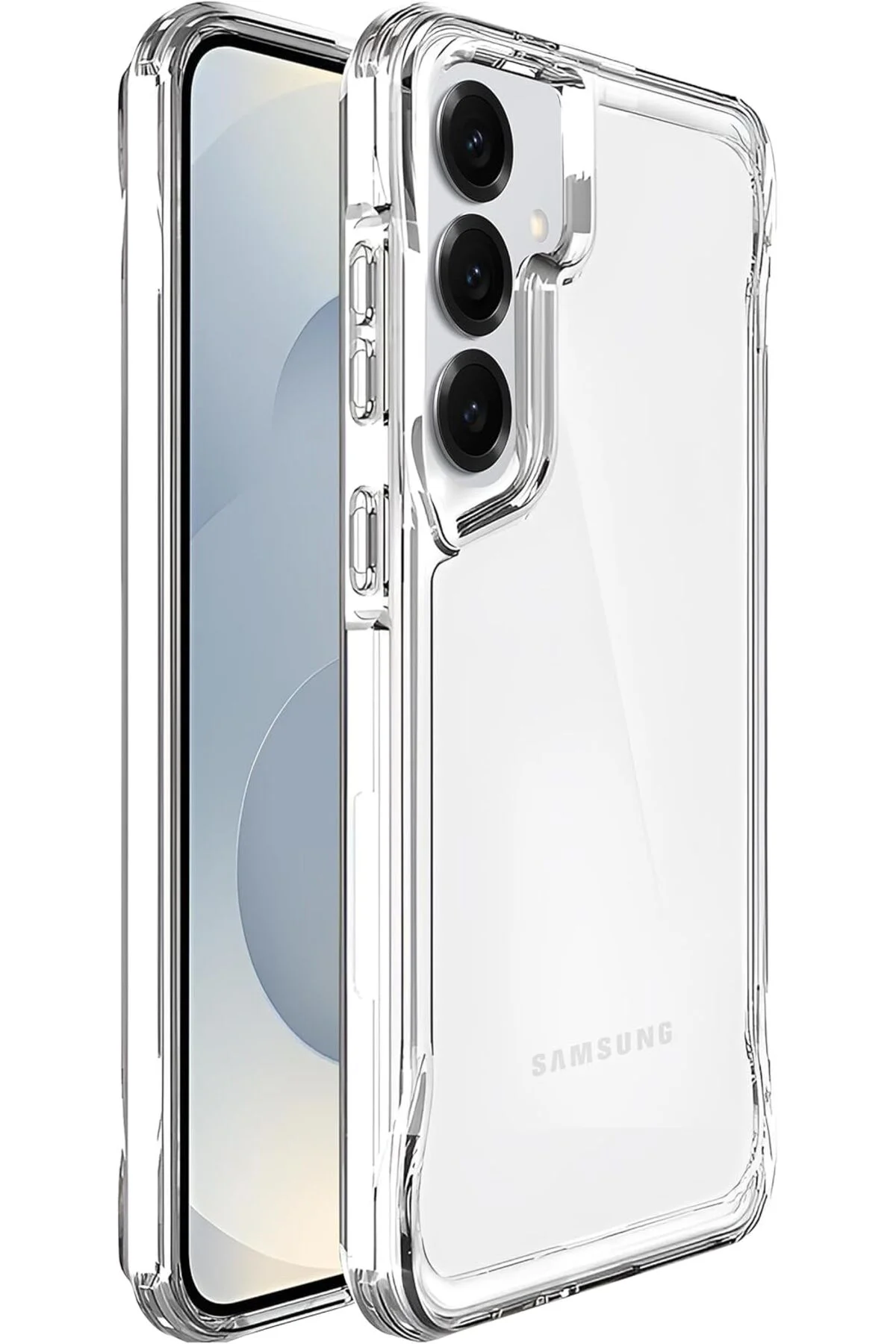 TTKTEKNOLOJİ Galaxy S25 için Crystal Armor Serisi Şok Emici Yumuş TTKTEKNOLOJİ Galaxy S25 için Crystal Armor Serisi Şok Emici Yumuş