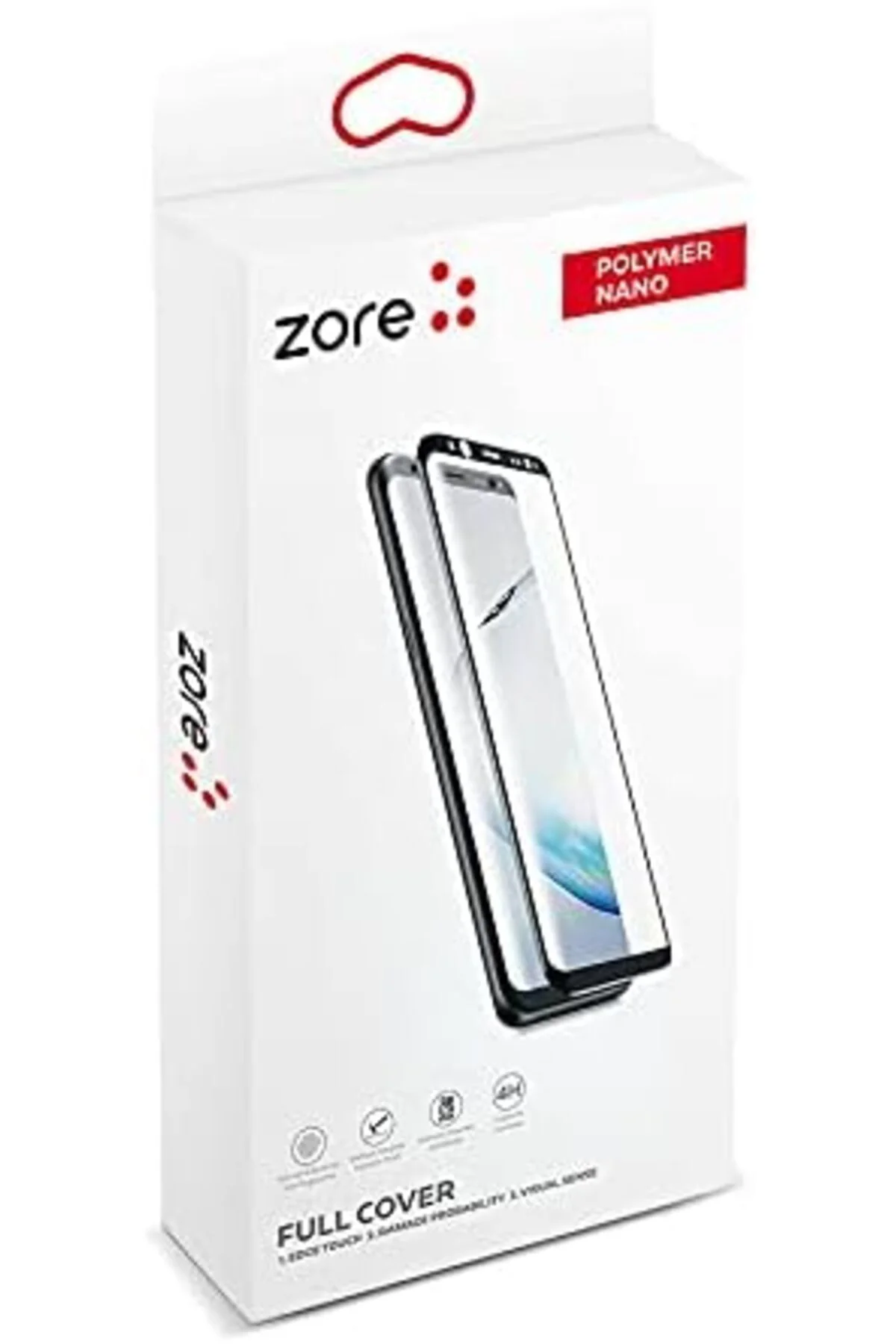 TTKTEKNOLOJİ Galaxy S20 ile uyumlu Polymer Ekran Koruyucu Siyah T