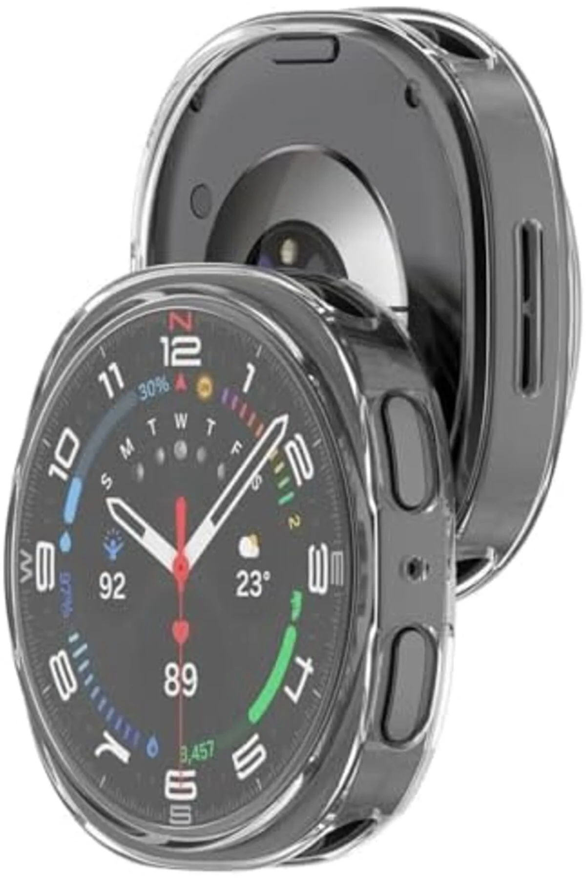 TTKTEKNOLOJİ Galaxy 8 40mm için Kılıf Ekranı Tam Kaplayan 360 Ful TTKTEKNOLOJİ Galaxy 8 40mm için Kılıf Ekranı Tam Kaplayan 360 Ful