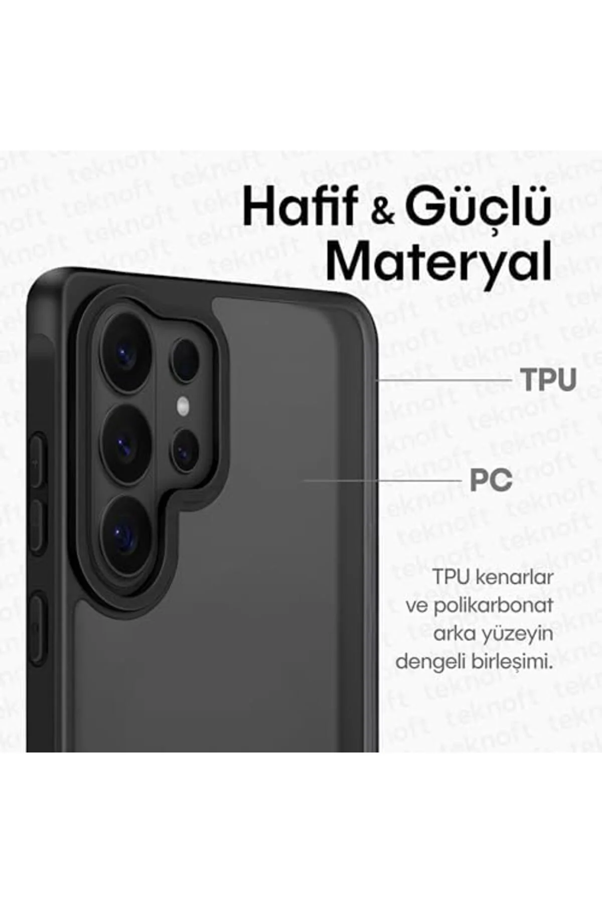 TTKTEKNOLOJİ Galaxy S26 Ultra için Basic Serisi Yükseltilmiş Lens
