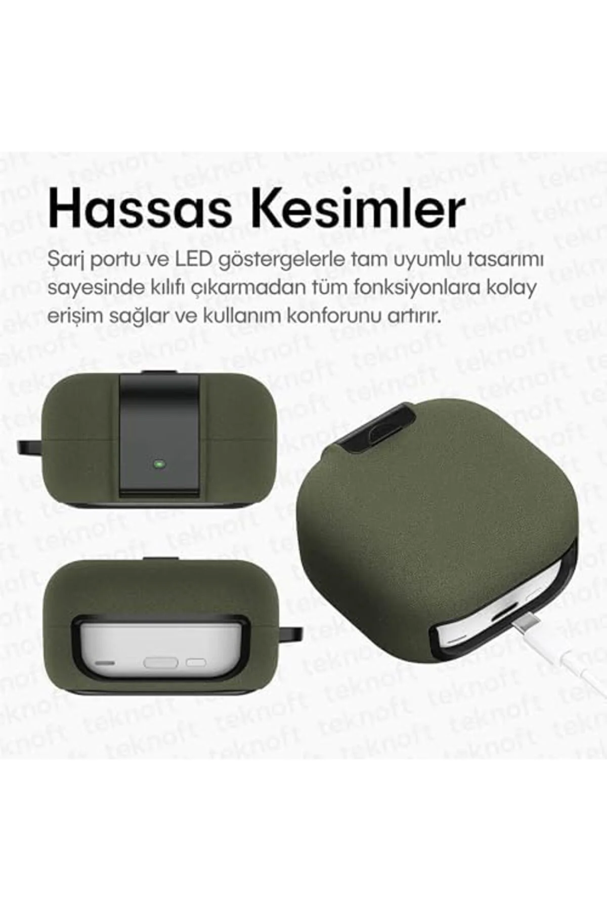 TTKTEKNOLOJİ Galaxy Buds 4 Pro ve Buds 4 ile Uyumlu Mandallı Kapa TTKTEKNOLOJİ Galaxy Buds 4 Pro ve Buds 4 ile Uyumlu Mandallı Kapa