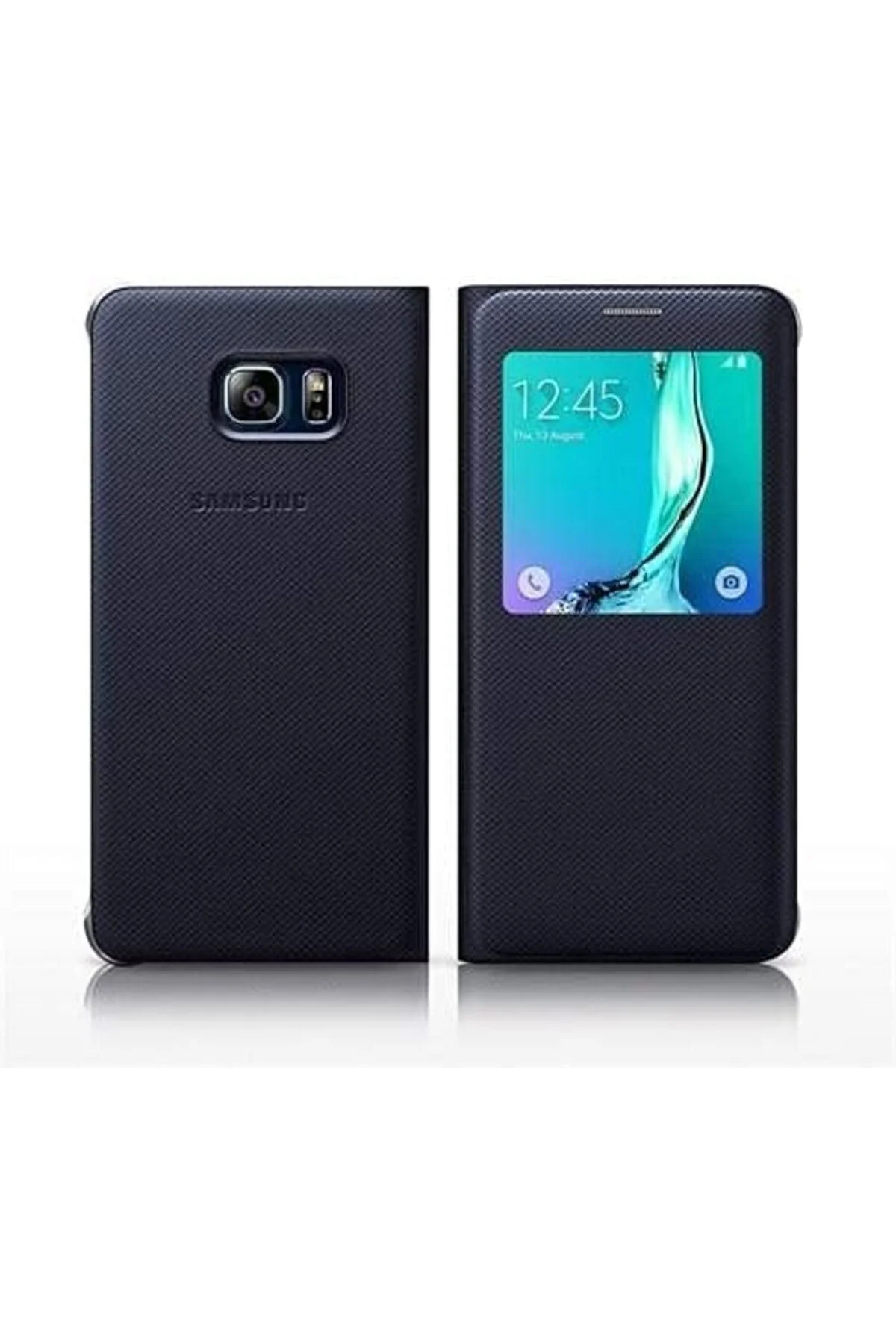 TTKTEKNOLOJİ Galaxy S6 edge+ G928 S View Kılıf, Lacivert TTKTEKNO TTKTEKNOLOJİ Galaxy S6 edge+ G928 S View Kılıf, Lacivert TTKTEKNO