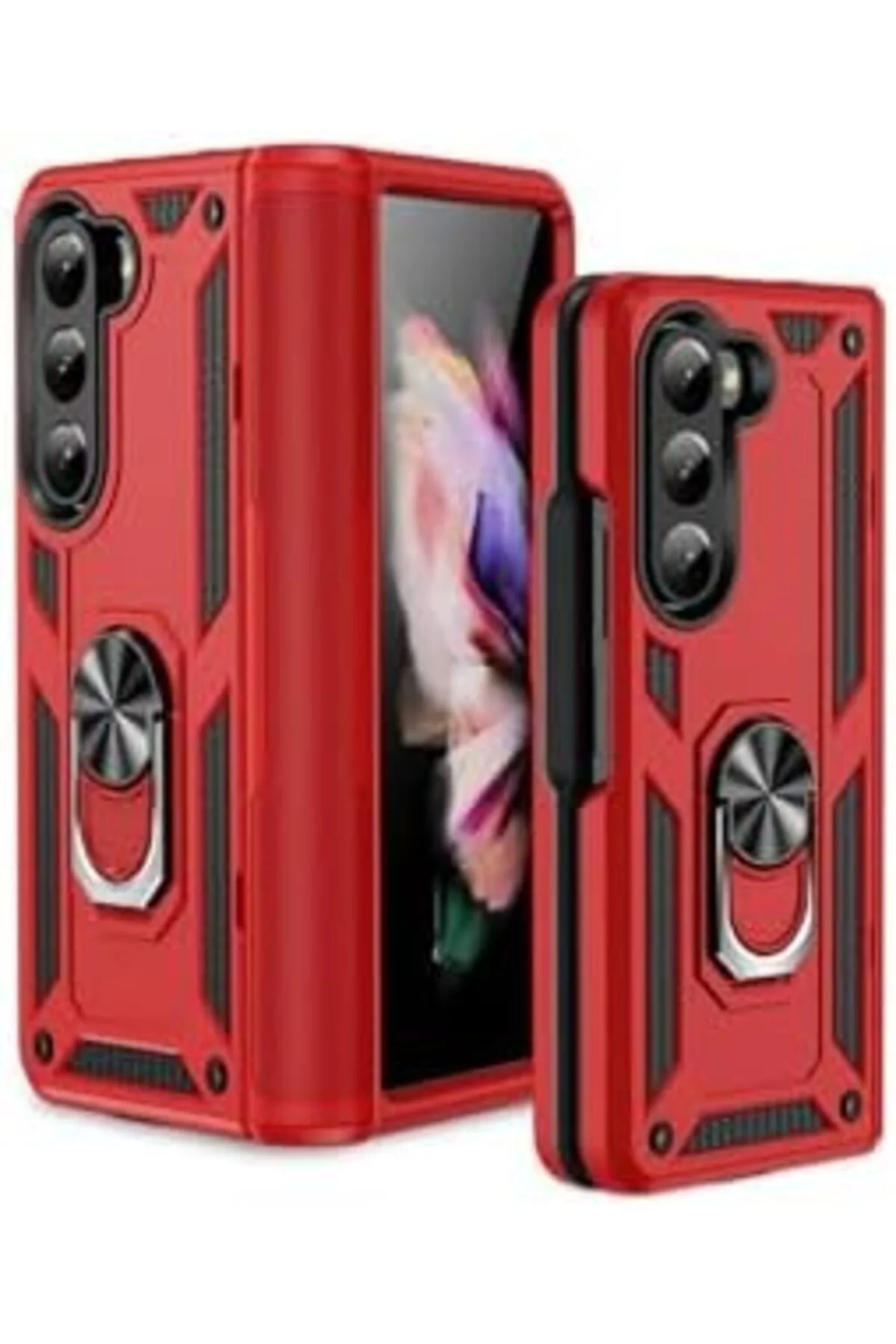 TTKTEKNOLOJİ Galaxy Z Fold 5 Uyumlu Vega Kılıf-Mavi TTKTEKNOLOJİ 