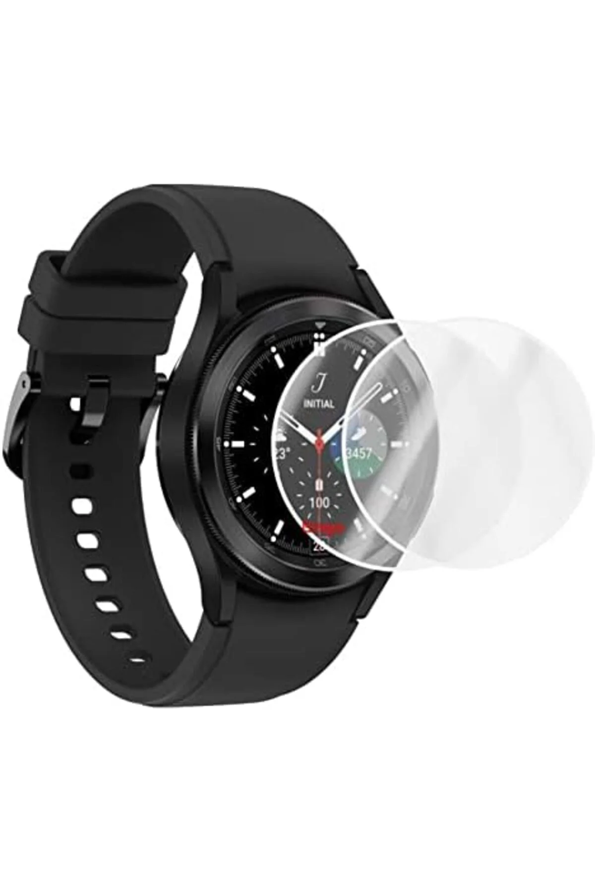 TTKTEKNOLOJİ Galaxy 4 42mm ile Uyumlu Ekran Koruyucu Şeffaf TPU F
