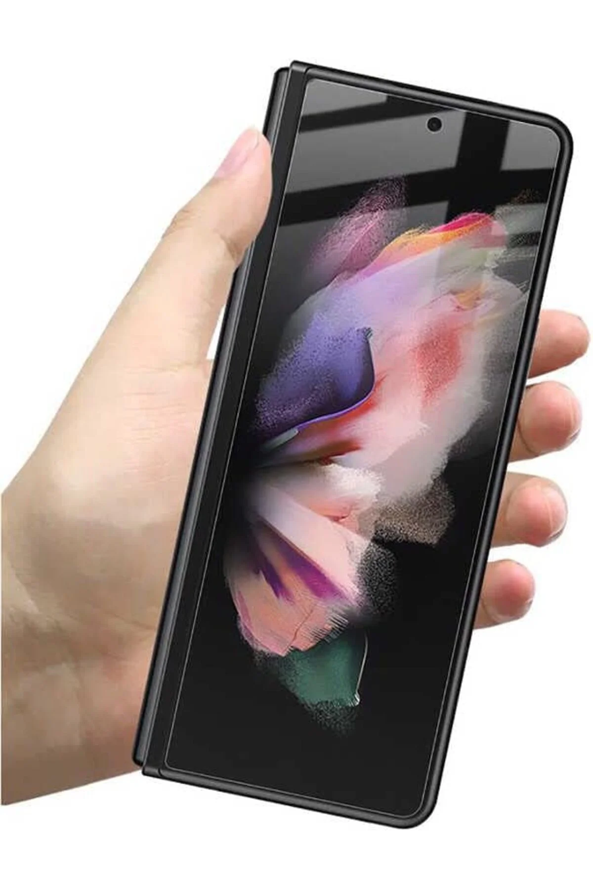 TTKTEKNOLOJİ Galaxy Z Fold 3 ile uyumlu Full Ekran Ön Arka Koruyu TTKTEKNOLOJİ Galaxy Z Fold 3 ile uyumlu Full Ekran Ön Arka Koruyu
