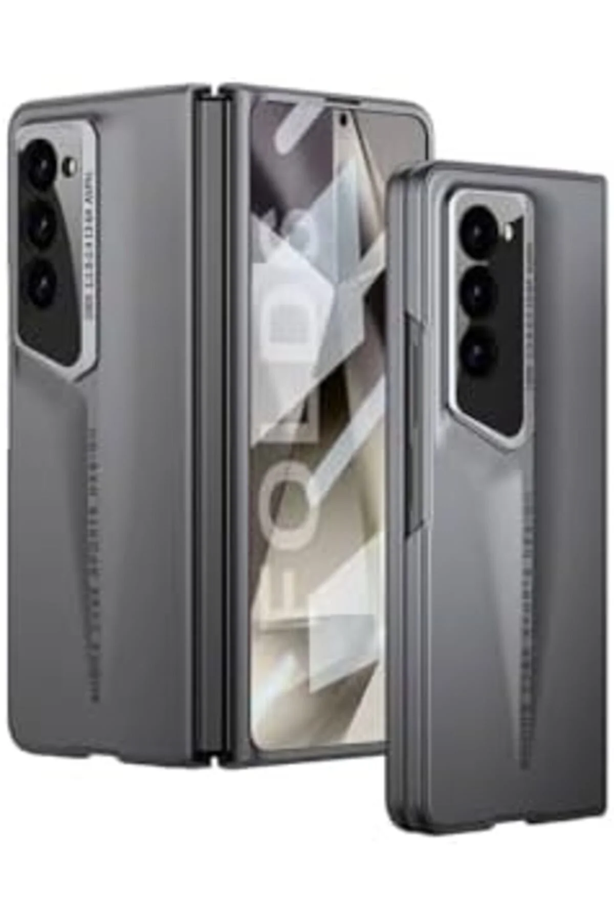 TTKTEKNOLOJİ Galaxy Z Fold 6 Kılıf Ultra İnce Kamera Korumalı Ser