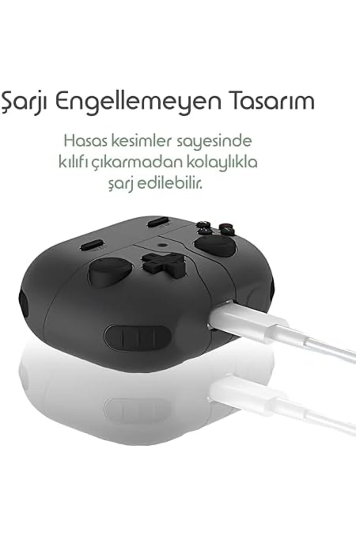 TTKTEKNOLOJİ Galaxy Buds 3-Pro-3 FE için Kulaklık Kılıfı Darbe Em