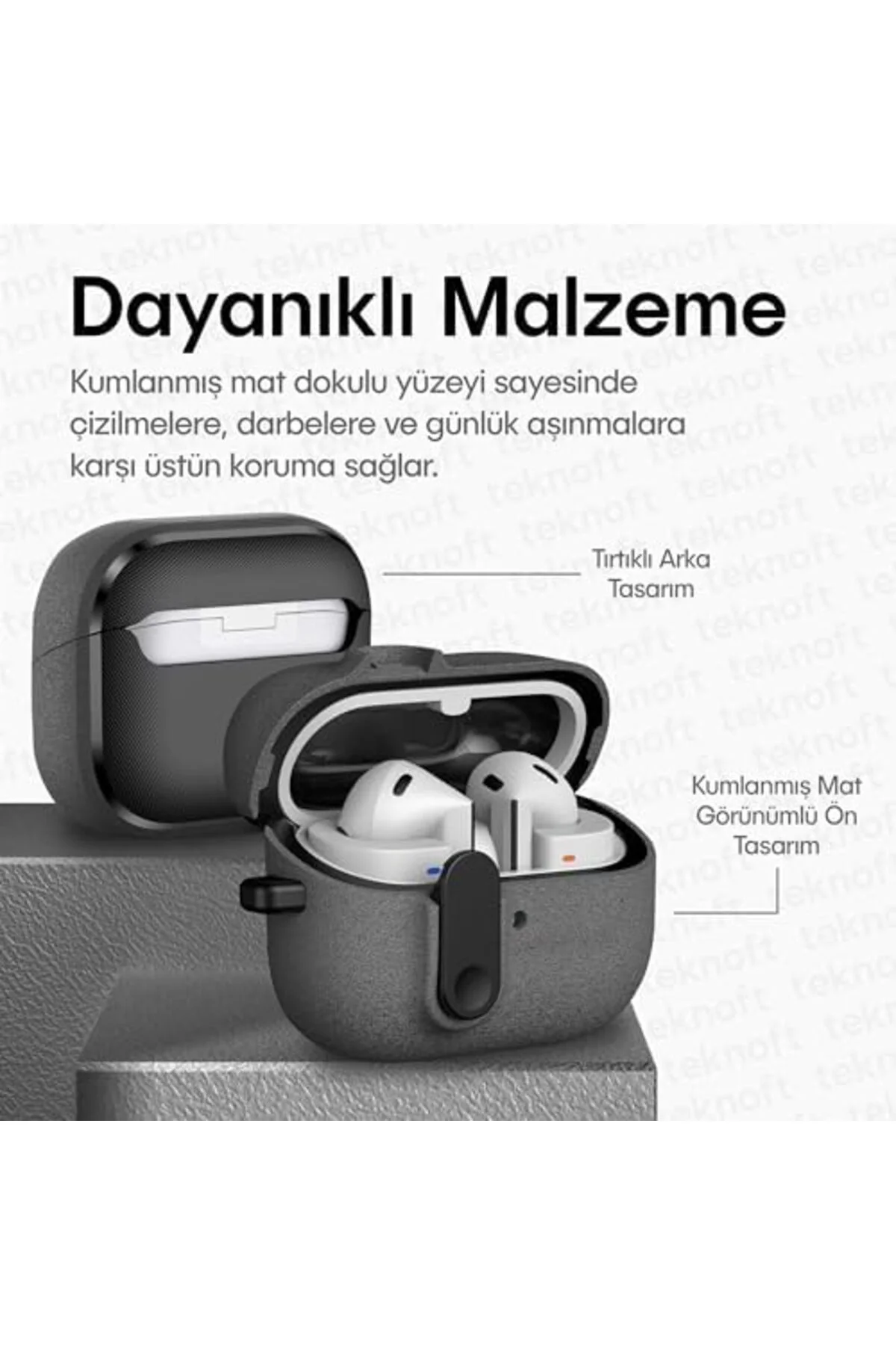TTKTEKNOLOJİ Galaxy Buds 3 Pro, Buds 3 ve Buds 3 FE ile Uyumlu Ma