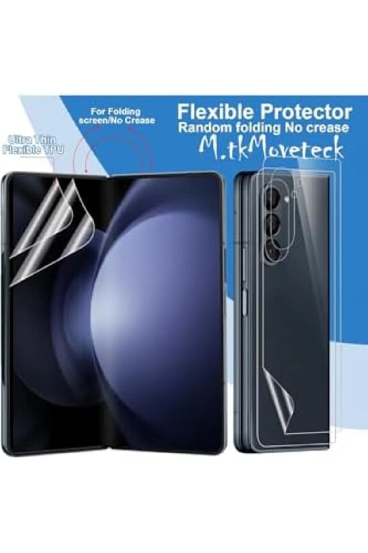 TTKTEKNOLOJİ - Galaxy Z Fold 5 ile Uyumlu 360 Ön Arka 2in1 Ekran TTKTEKNOLOJİ - Galaxy Z Fold 5 ile Uyumlu 360 Ön Arka 2in1 Ekran