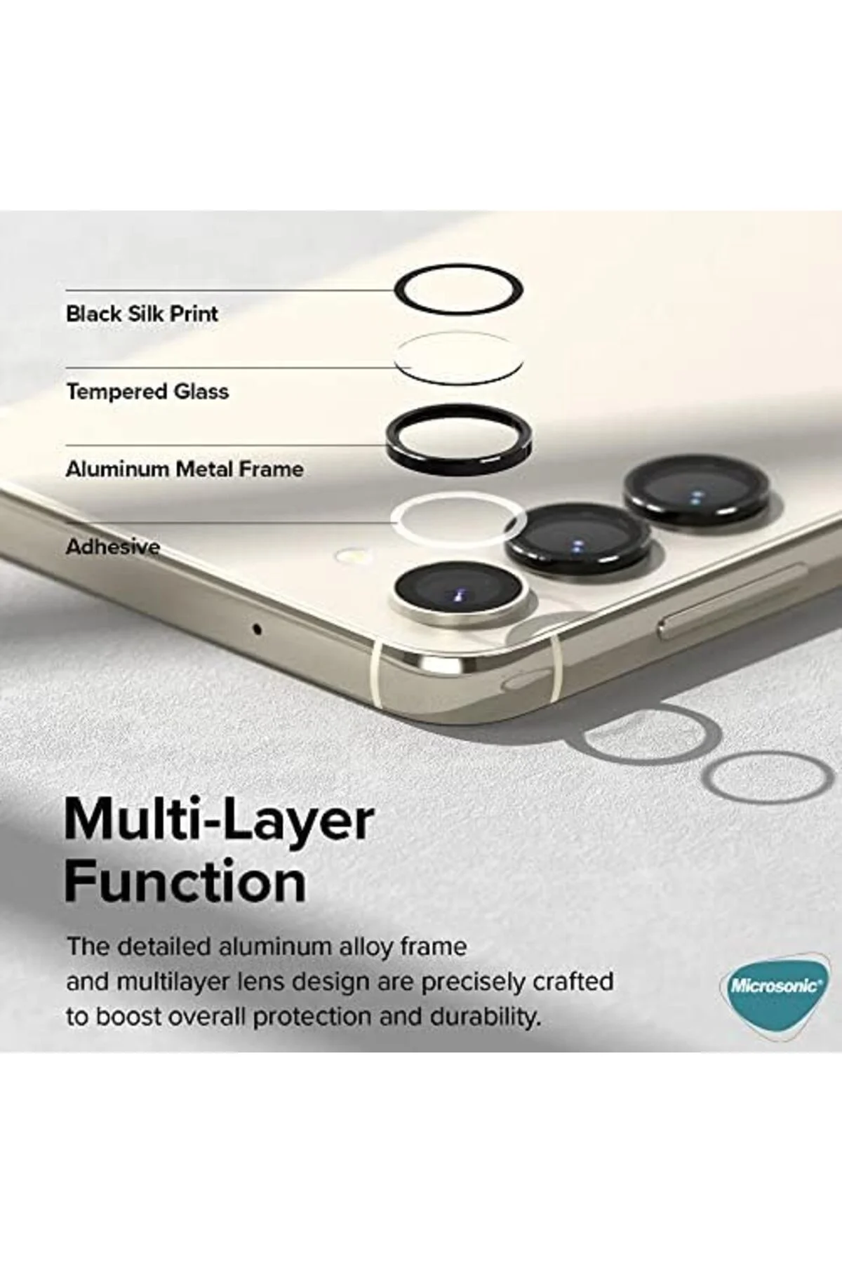 TTKTEKNOLOJİ Galaxy A55 Tekli Kamera Lens Koruma Camı Siyah TTKTE TTKTEKNOLOJİ Galaxy A55 Tekli Kamera Lens Koruma Camı Siyah TTKTE