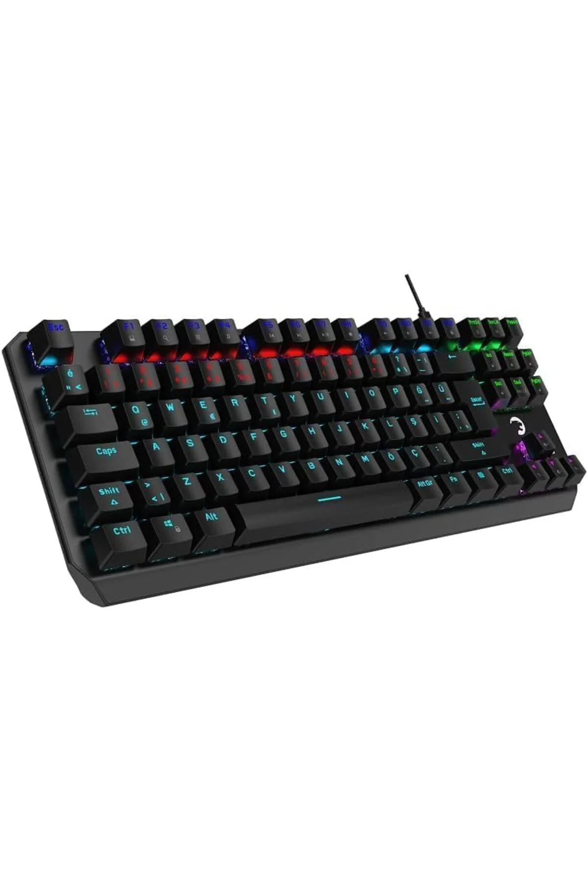 TTKTEKNOLOJİ Gamepower Overlord 60M Mekanik Mavi Switch Türkçe Q 