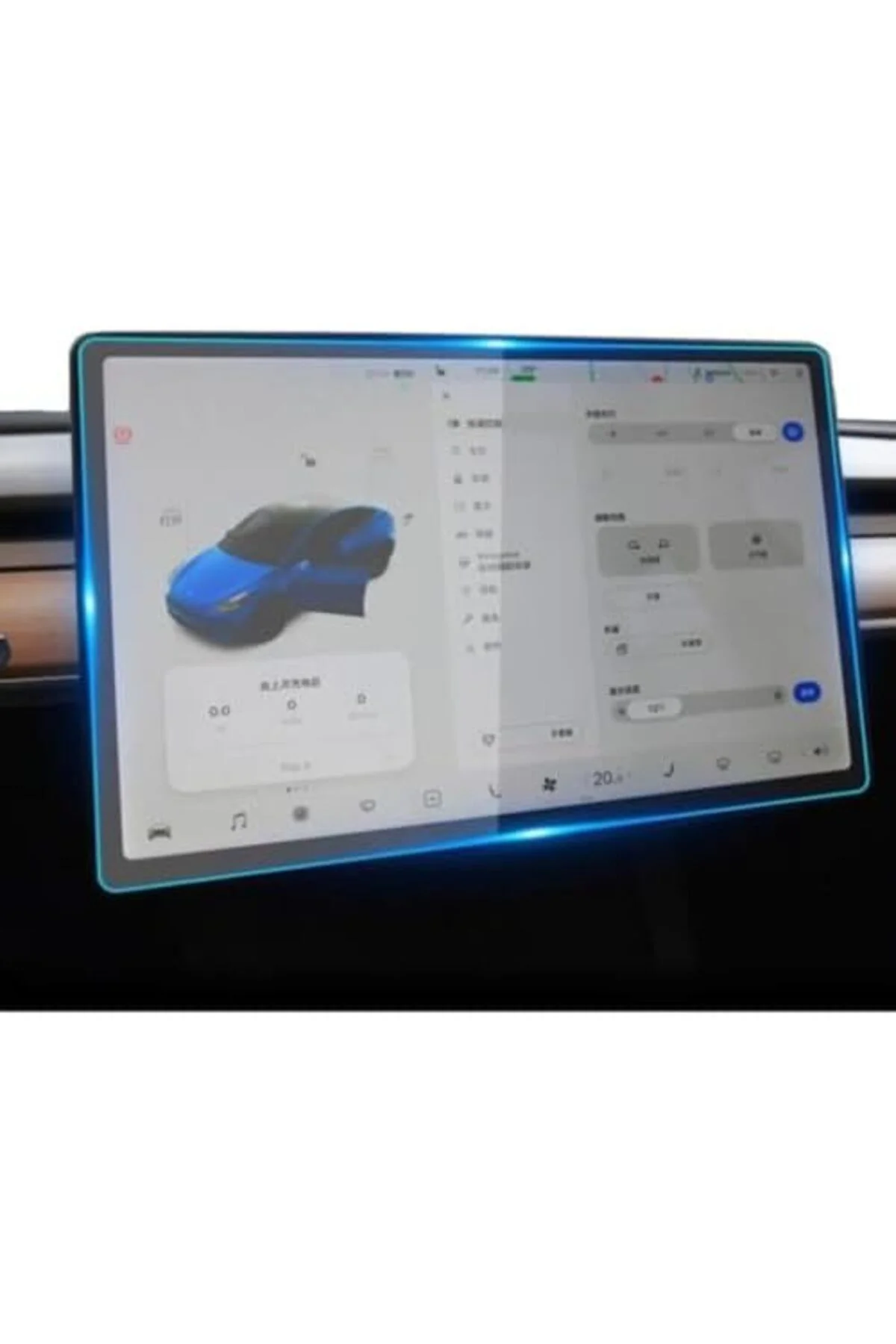 TTKTEKNOLOJİ Gen‑E 12 inç Ekran Koruyucu Multimedya Parlak TTKTEK
