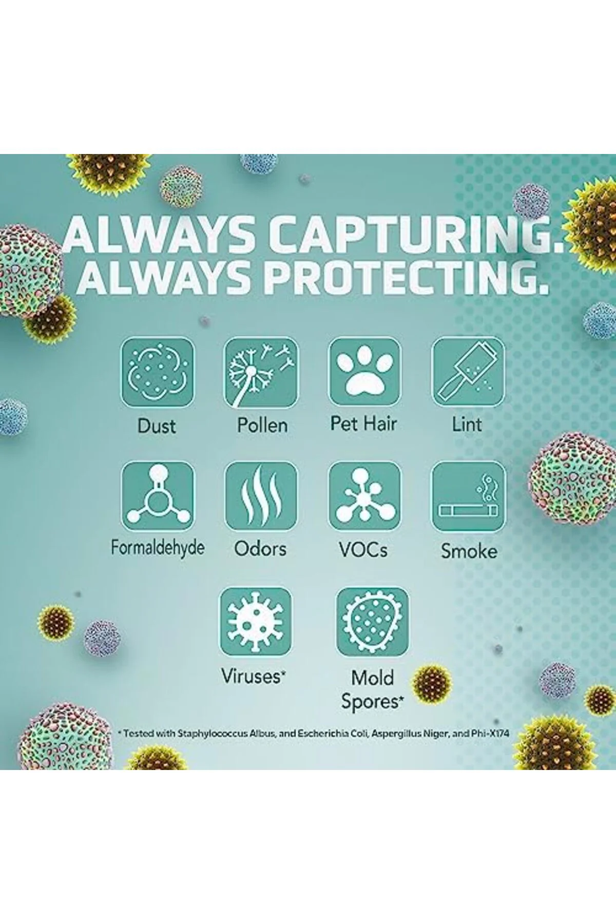 TTKTEKNOLOJİ germguardian Germ FLT5600 Gerçek HEPA Orijinal Hava 
