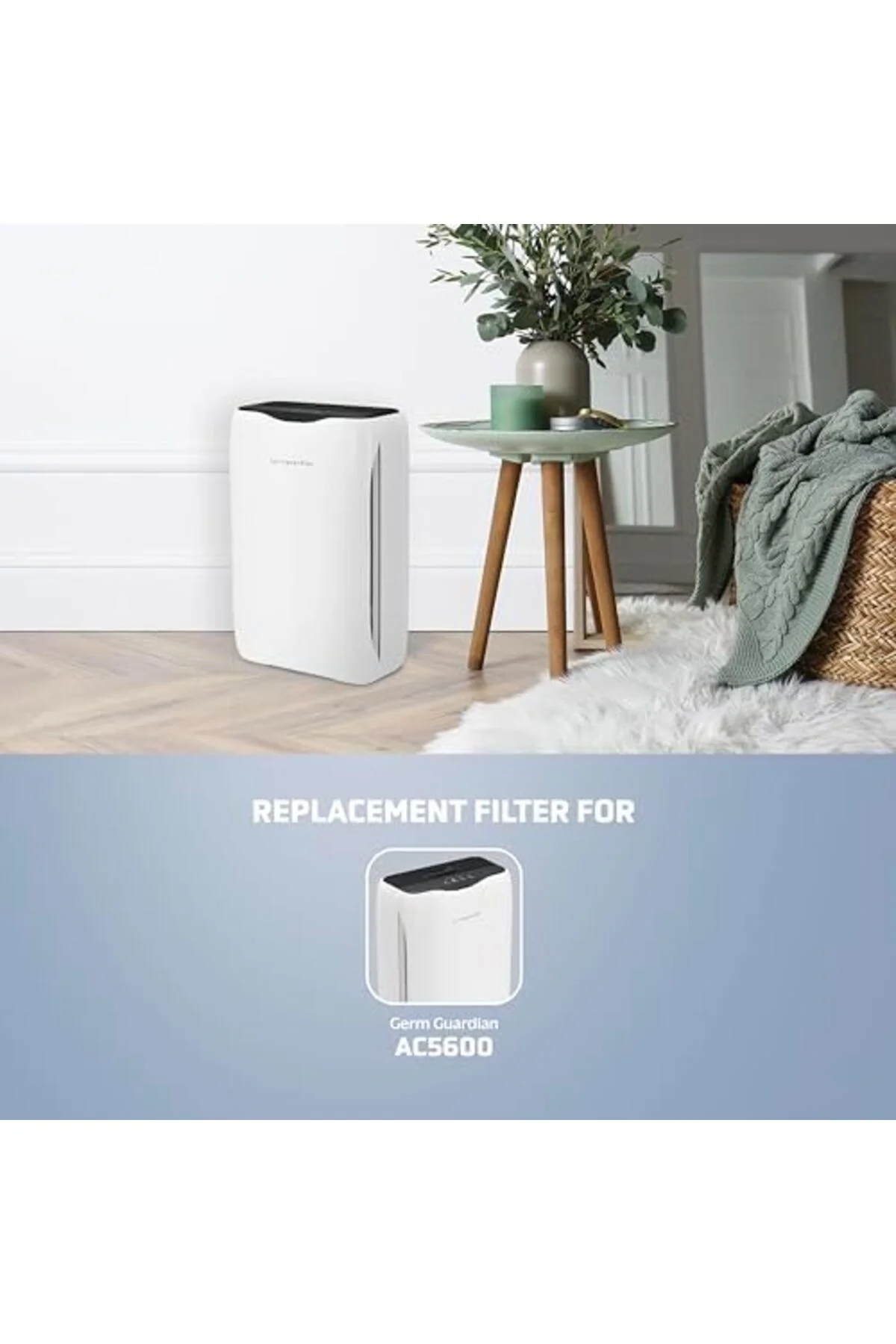 TTKTEKNOLOJİ germguardian Germ FLT5600 Gerçek HEPA Orijinal Hava 