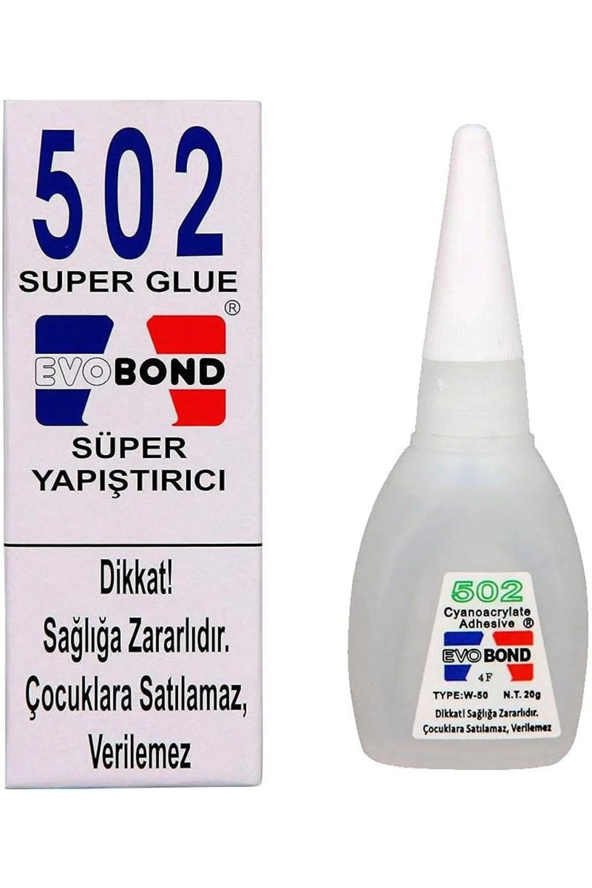 TTKTEKNOLOJİ Glue Süper Hızlı 502 Yapıştırıcısı 20 Gr KRK 395519