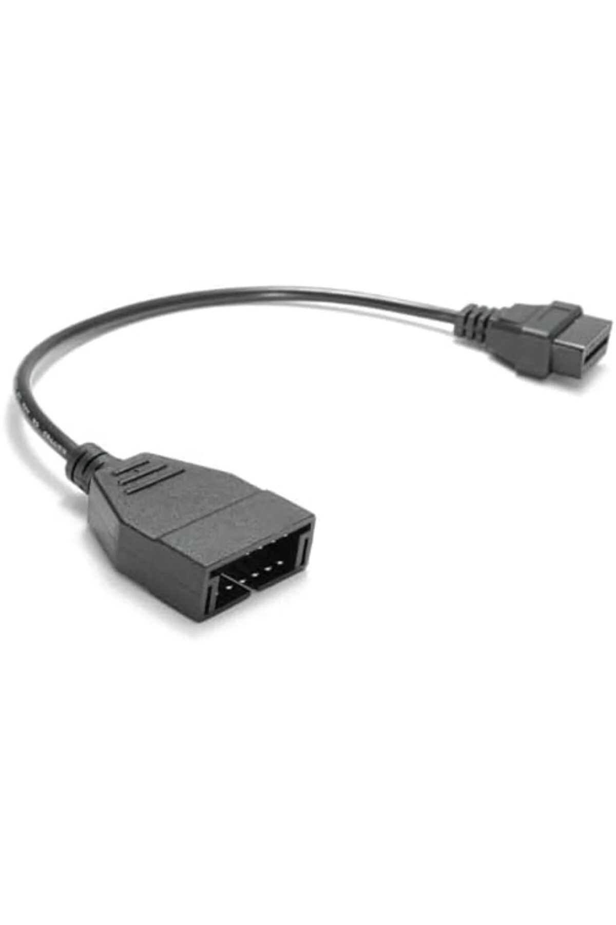TTKTEKNOLOJİ GM 12 Pin OBD2 Uzatma Kablosu OBD-OBD2 16 Pin Konnek