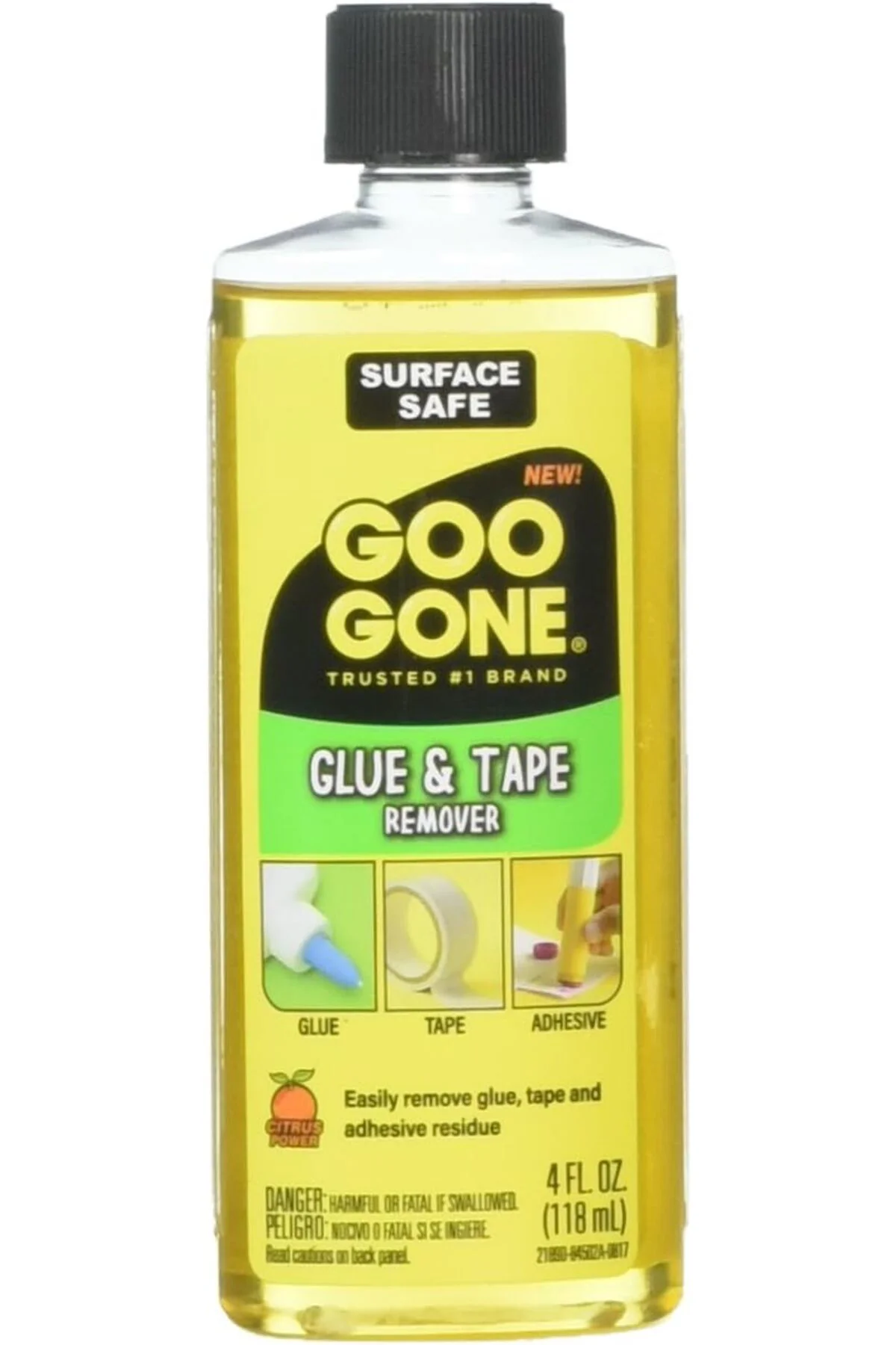 TTKTEKNOLOJİ Goo Gone Tutkal ve Bant Yapıştırıcı Sökücü - 4oz Yap