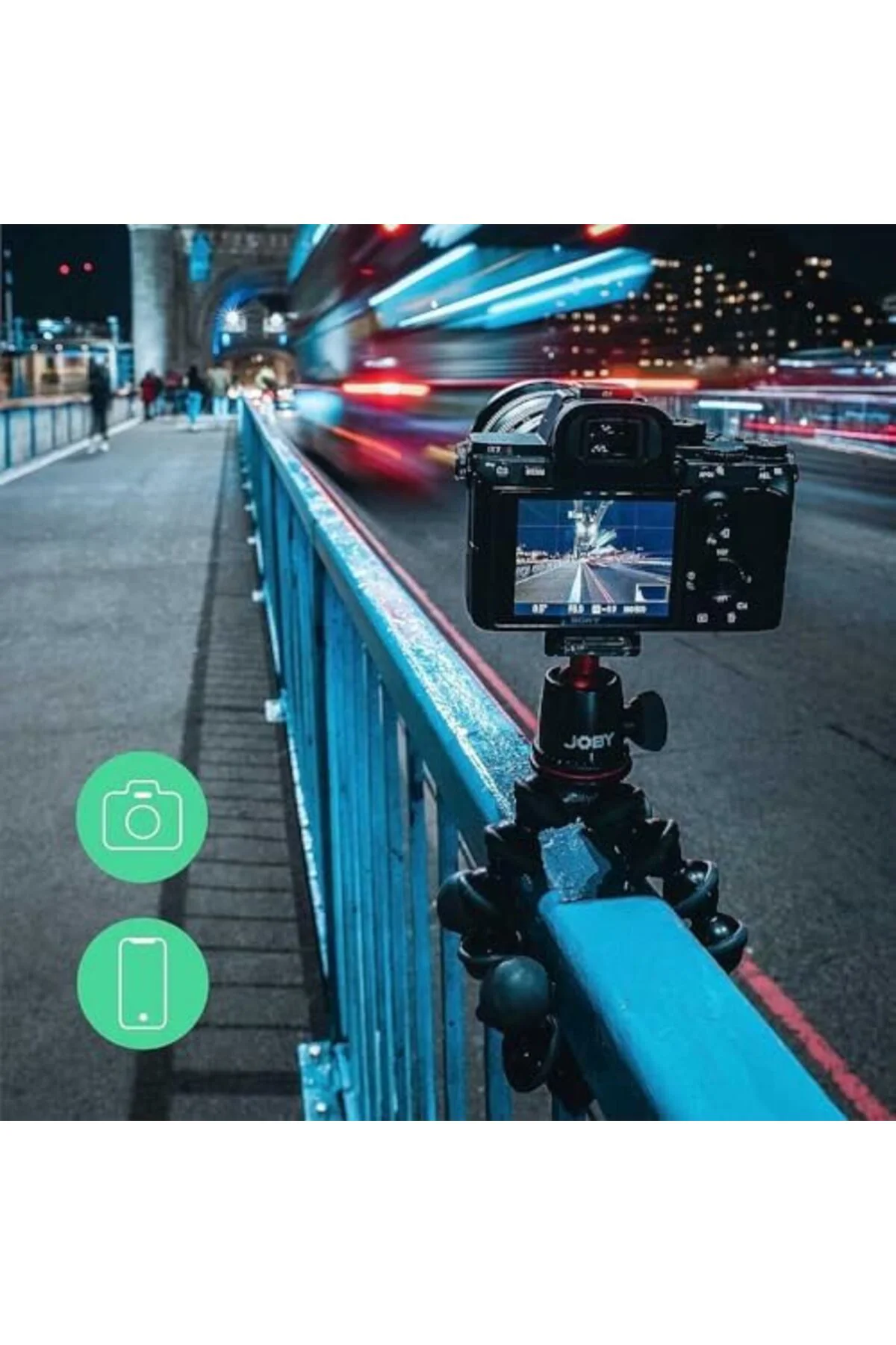 TTKTEKNOLOJİ GorillaPod 3K Kit Esnek ve Hafif (, CSC ve Aynasız K