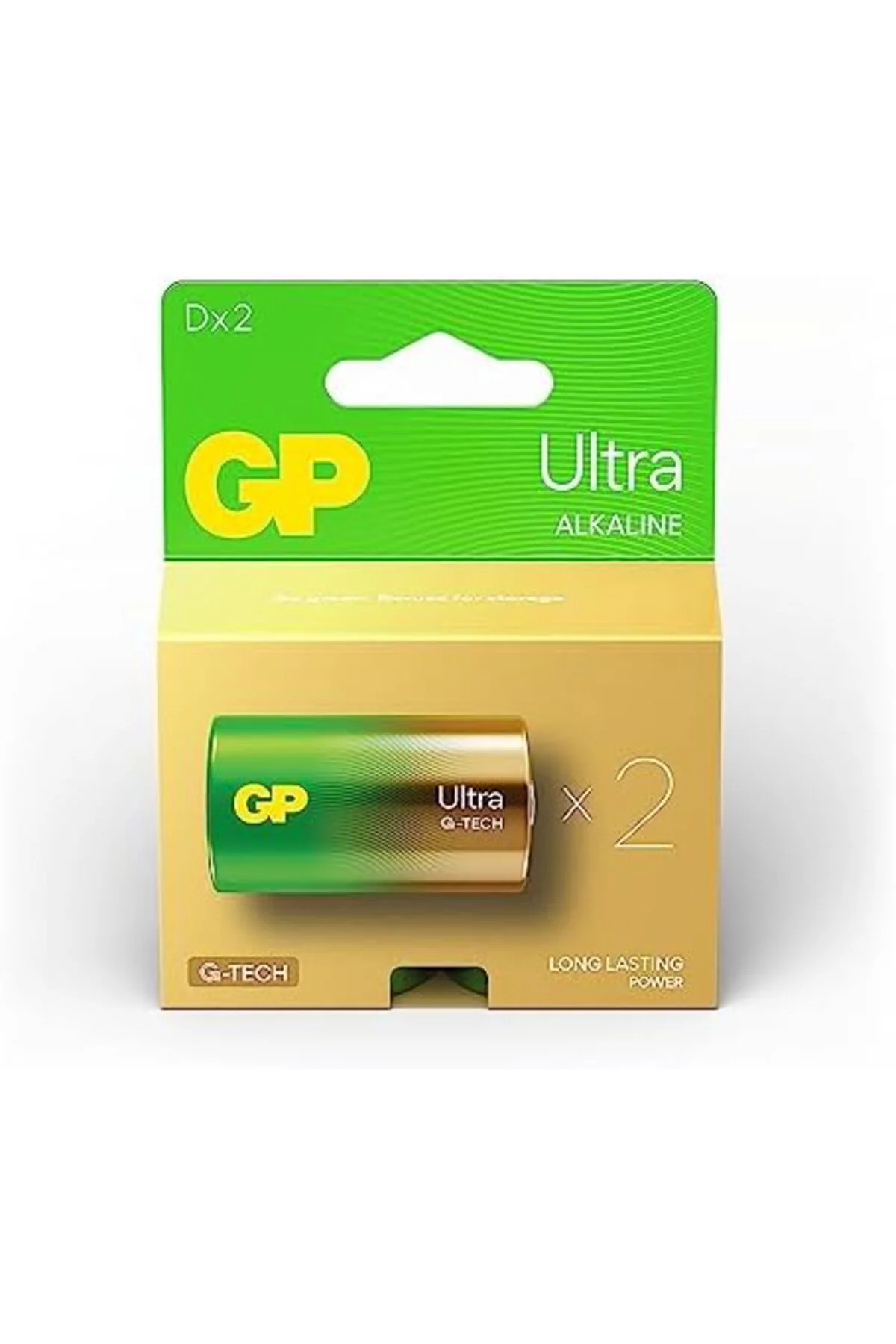 TTKTEKNOLOJİ GP D Mono Batarya Alkalin Ultra 1,5V 2 Adet TTKTEKNO
