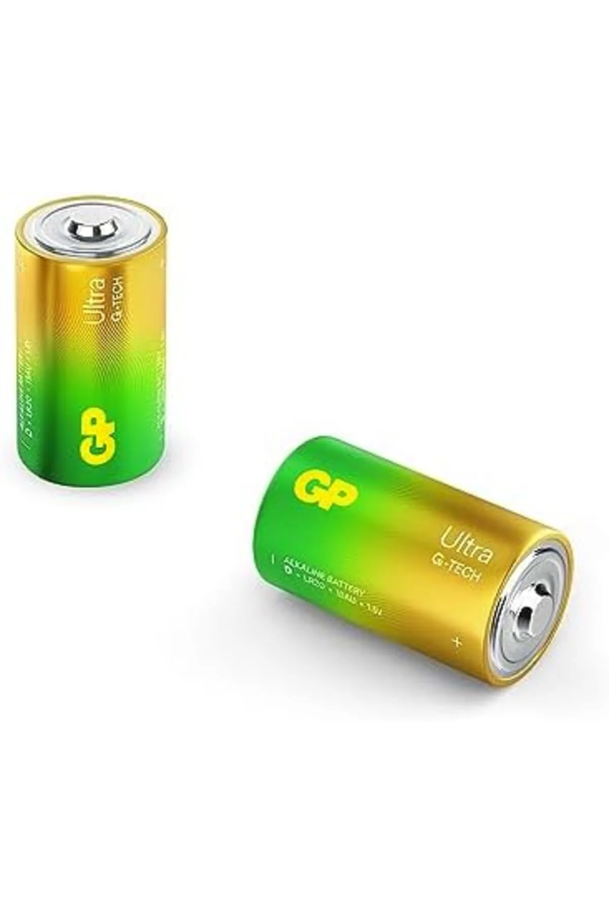 TTKTEKNOLOJİ GP D Mono Batarya Alkalin Ultra 1,5V 2 Adet TTKTEKNO