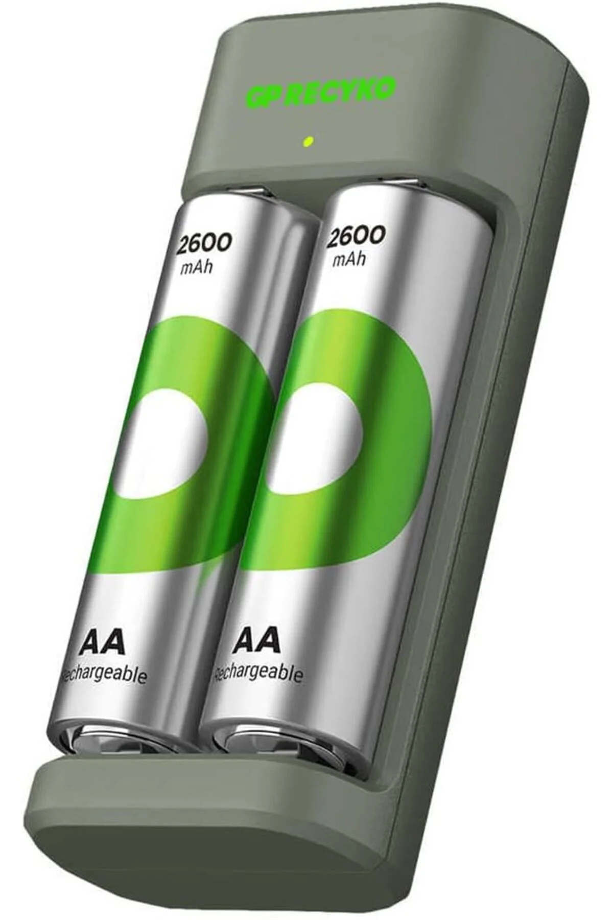 TTKTEKNOLOJİ GP E221 USB Pil Şarj Cihazı 2 Adet 2600mAh AA Kalem 