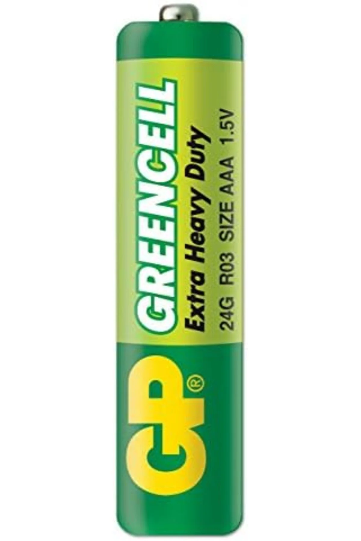 TTKTEKNOLOJİ GP24G Greencell R03/1212/AAA İnce Pil, 1.5 Volt, 40'
