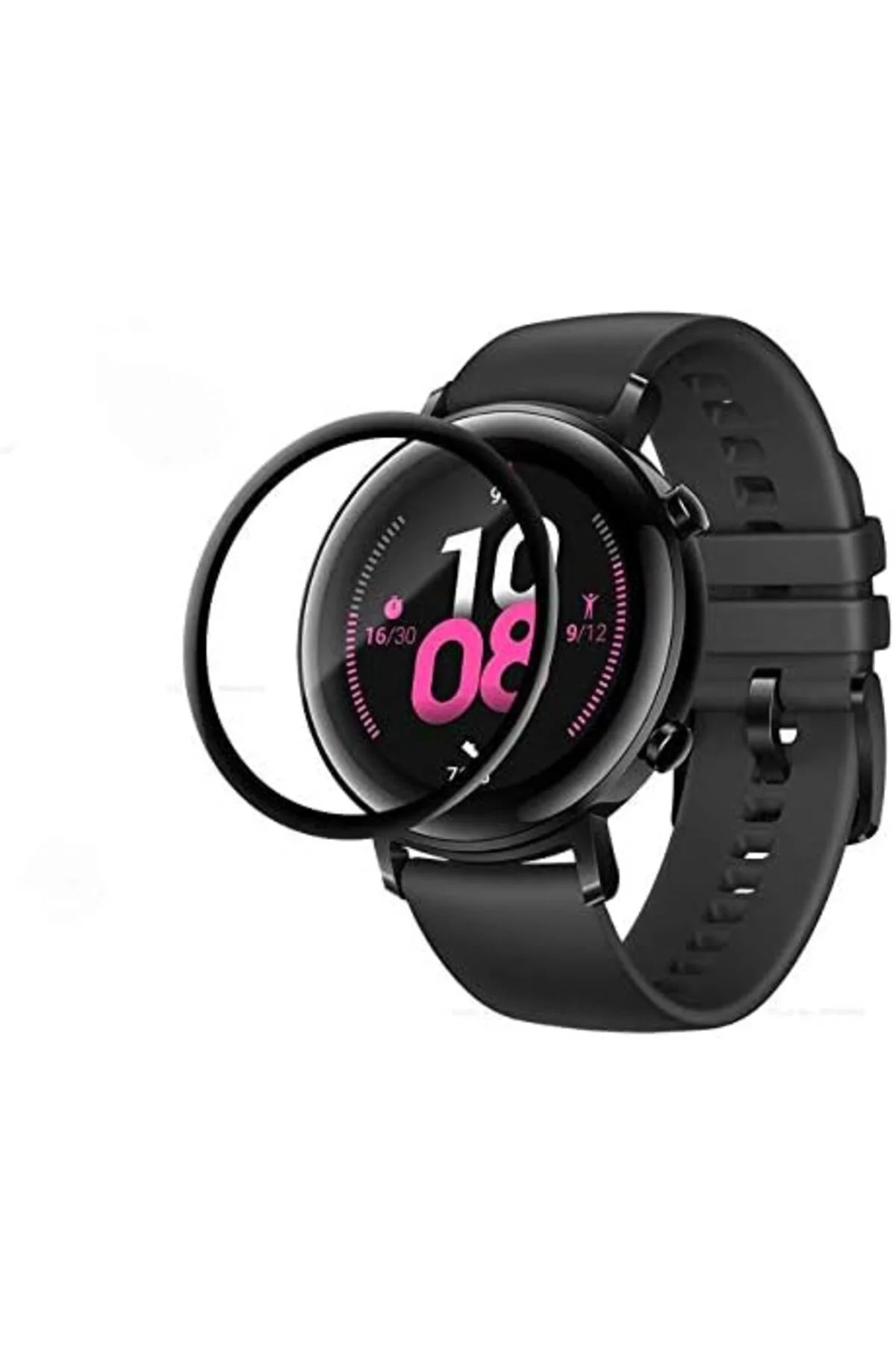 TTKTEKNOLOJİ GT 2E 46mm Vitality ile uyumlu Full Ekran Saat Koruy