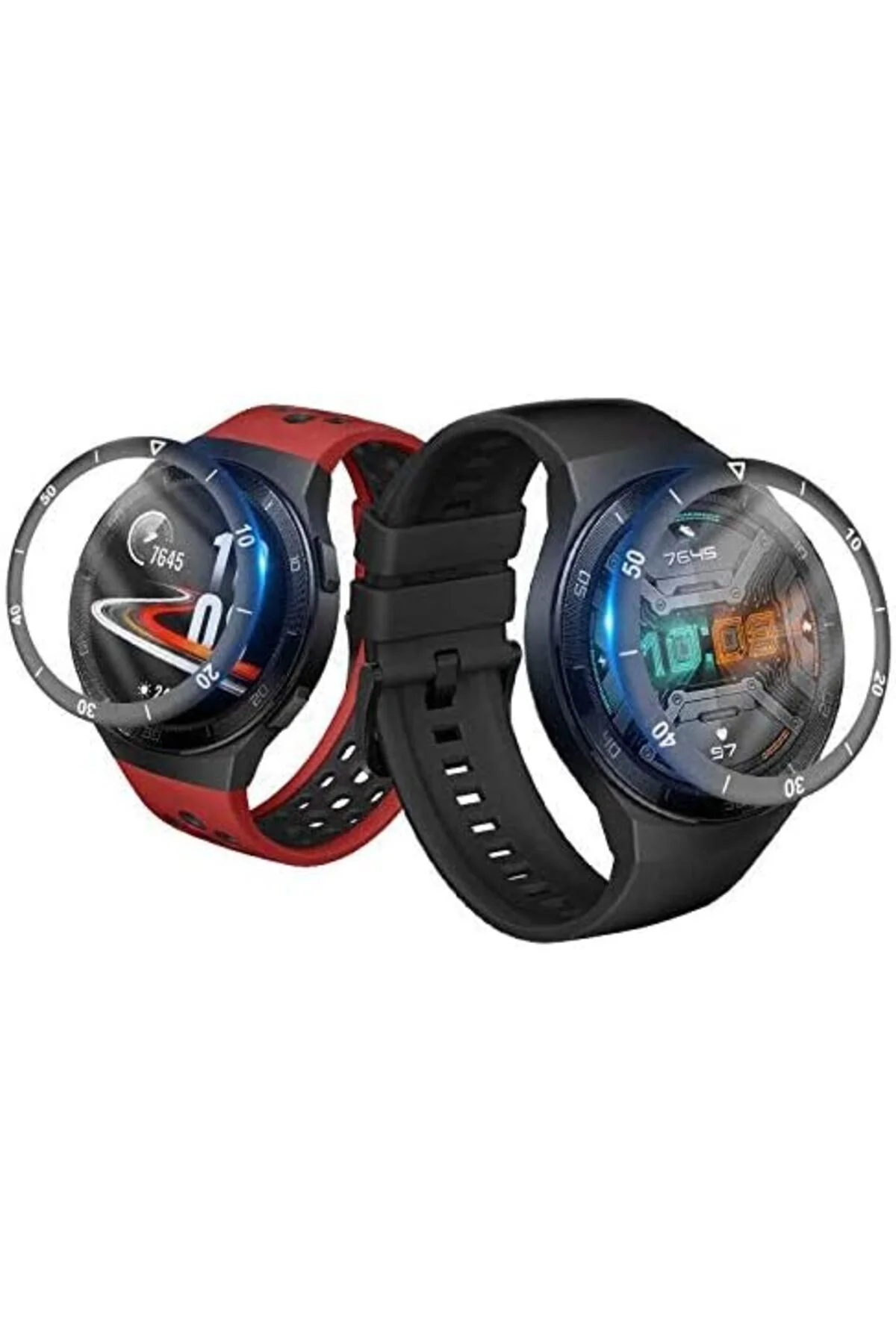 TTKTEKNOLOJİ GT 2E 46mm Sport ile uyumlu Full Ekran Saat Koruyucu