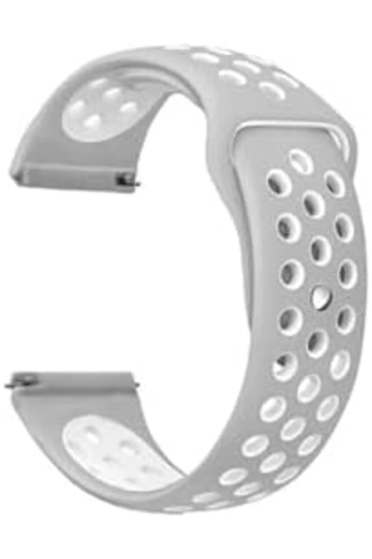 TTKTEKNOLOJİ GT 3 42mm KRD, 02 İle Uyumlu Kordon, Gümüş, Gri TTKT