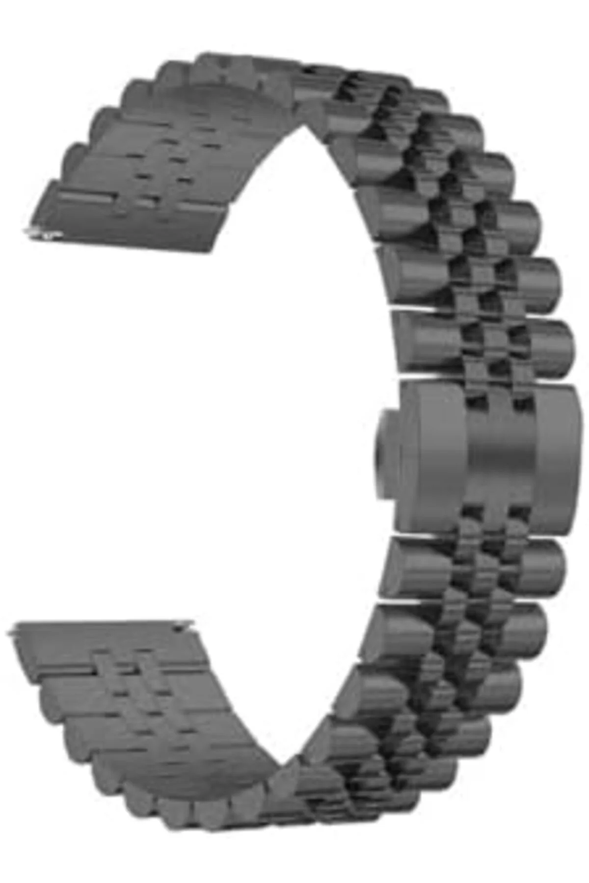 TTKTEKNOLOJİ GT 3 42mm İle Uyumlu KRD, 36 Metal Kordon, Siyah TTK