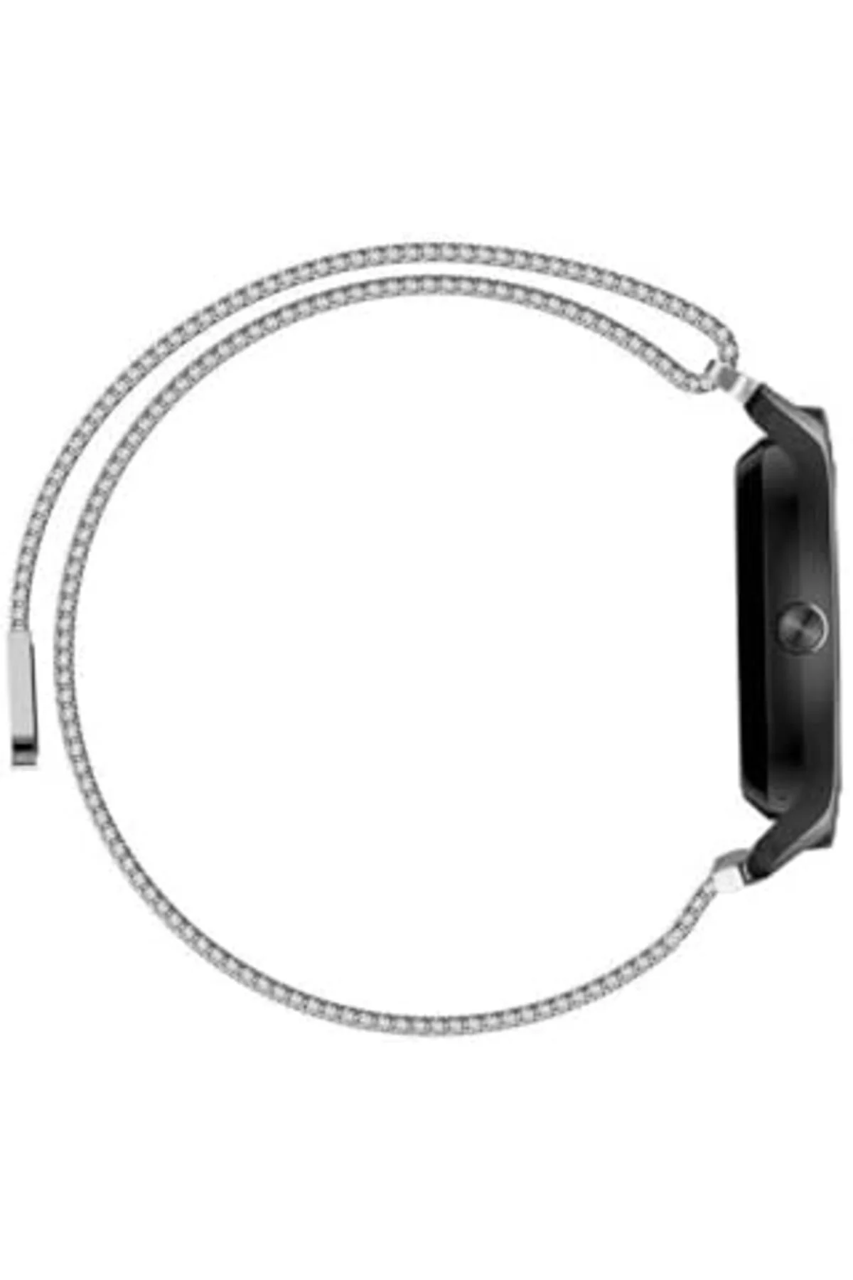 TTKTEKNOLOJİ GT 3 46mm İle Uyumlu KRD, 12 Metal Kordon, Siyah TTK